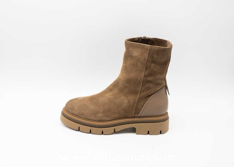 JD - BOOTS CAMOSCIO BEIGE