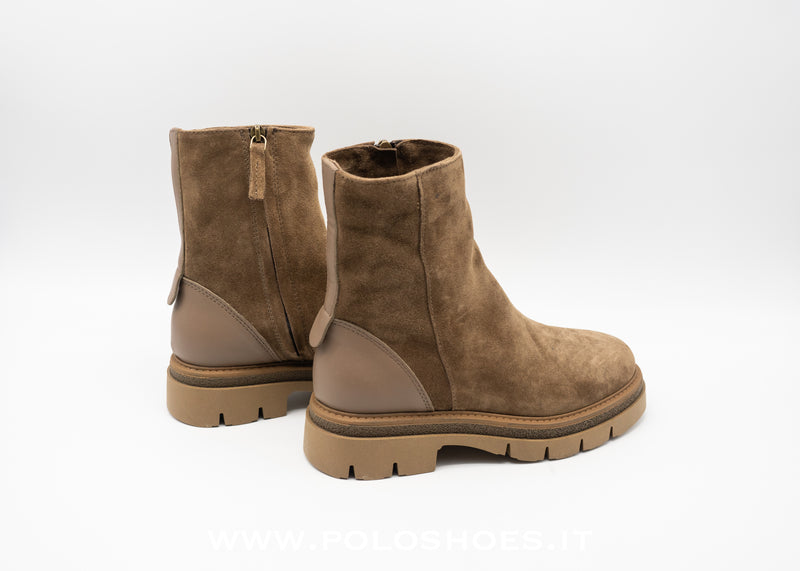 JD - BOOTS CAMOSCIO BEIGE