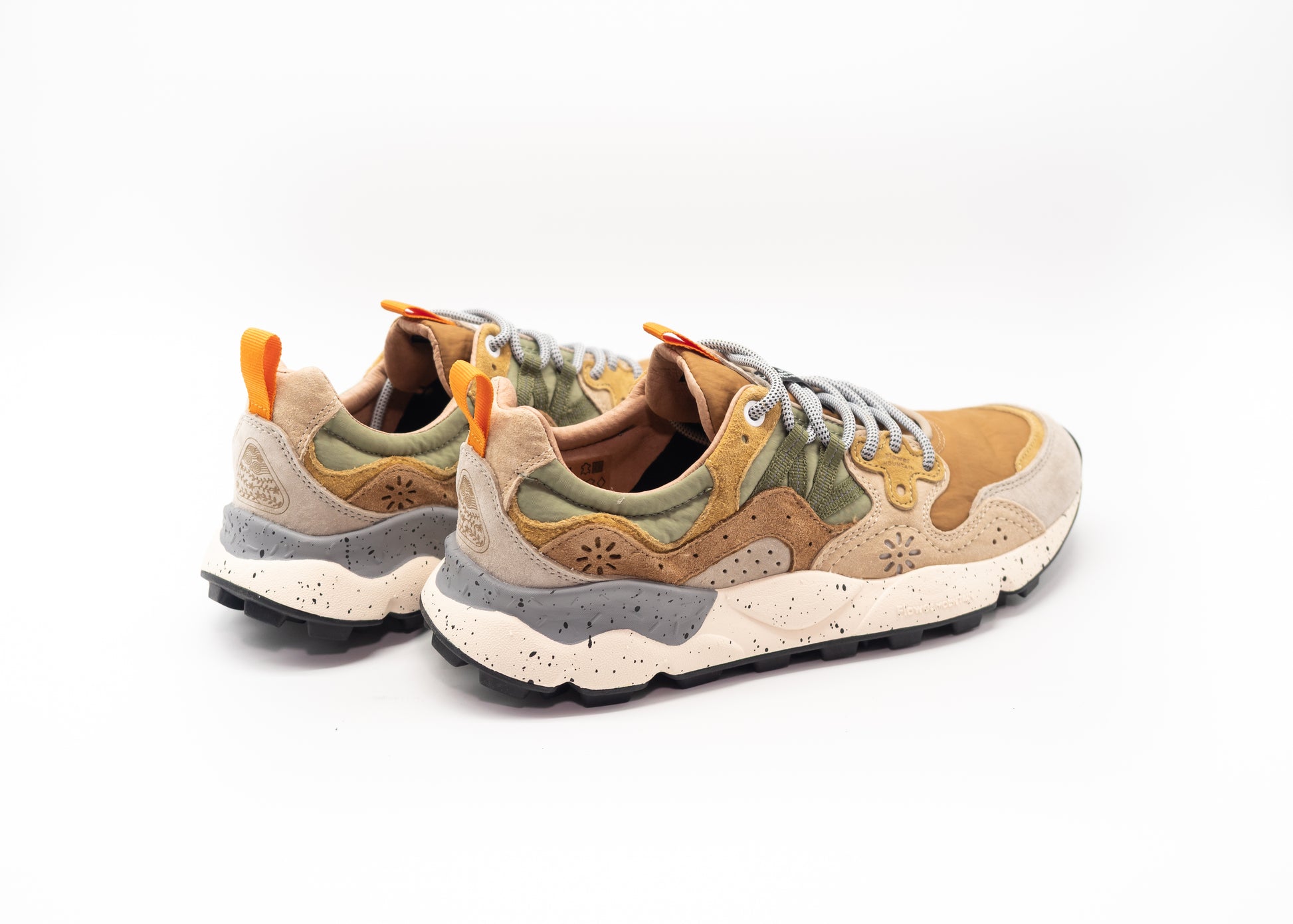 FLOWER MOUNTAIN - YAMANO 3 GREY LIGHT BROWN BEIGE