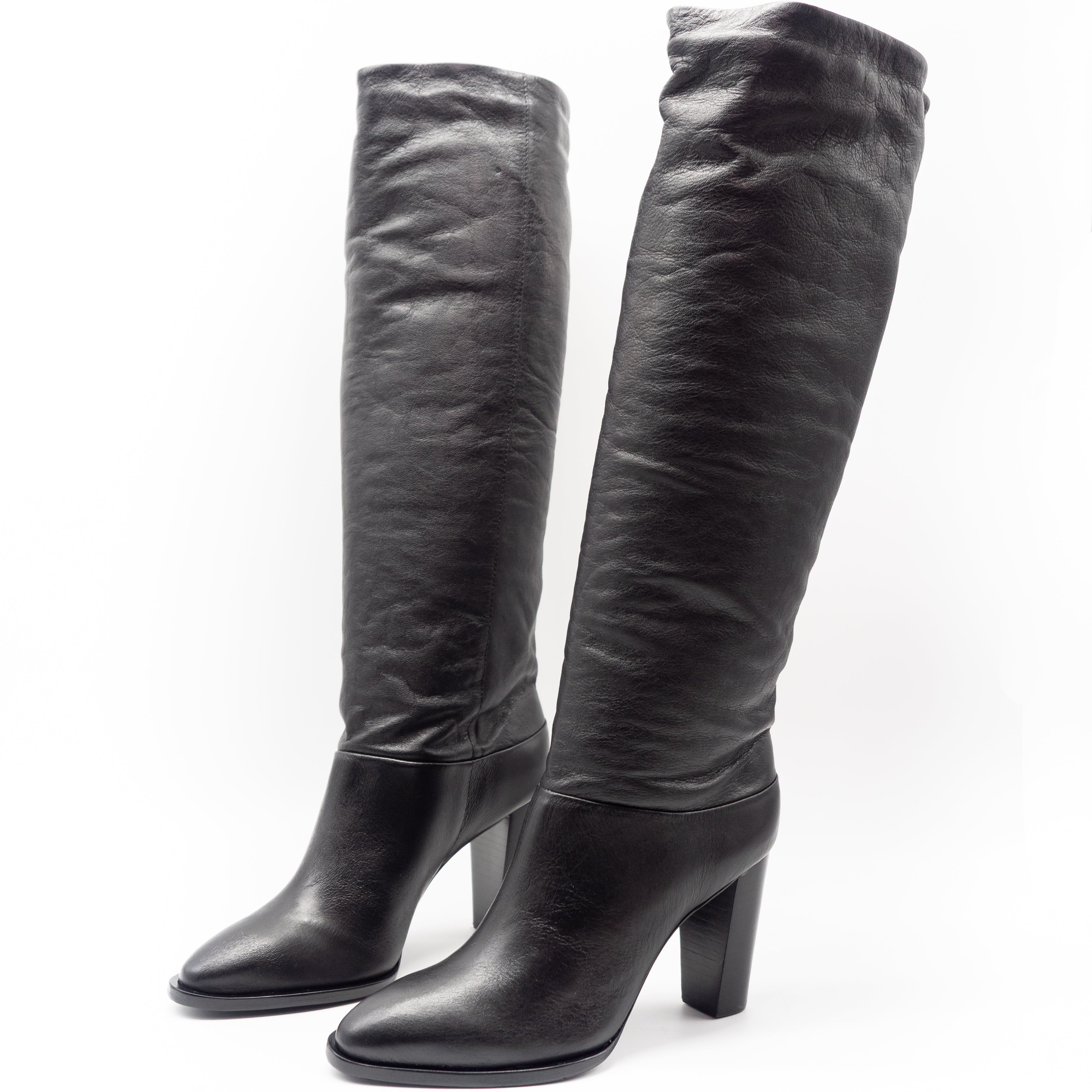 VICENZA - STIVALE TACCO BLACK