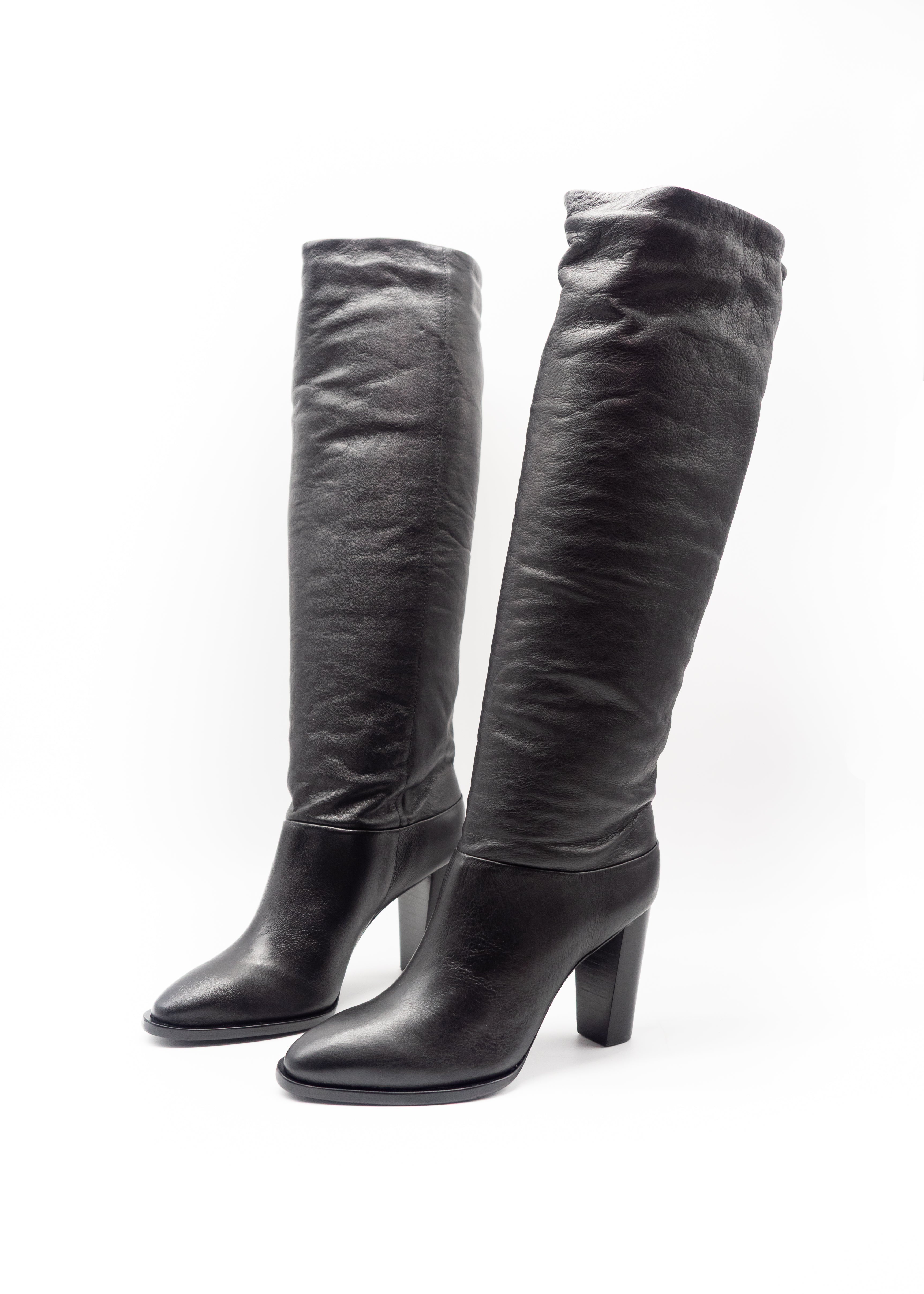 VICENZA - STIVALE TACCO BLACK