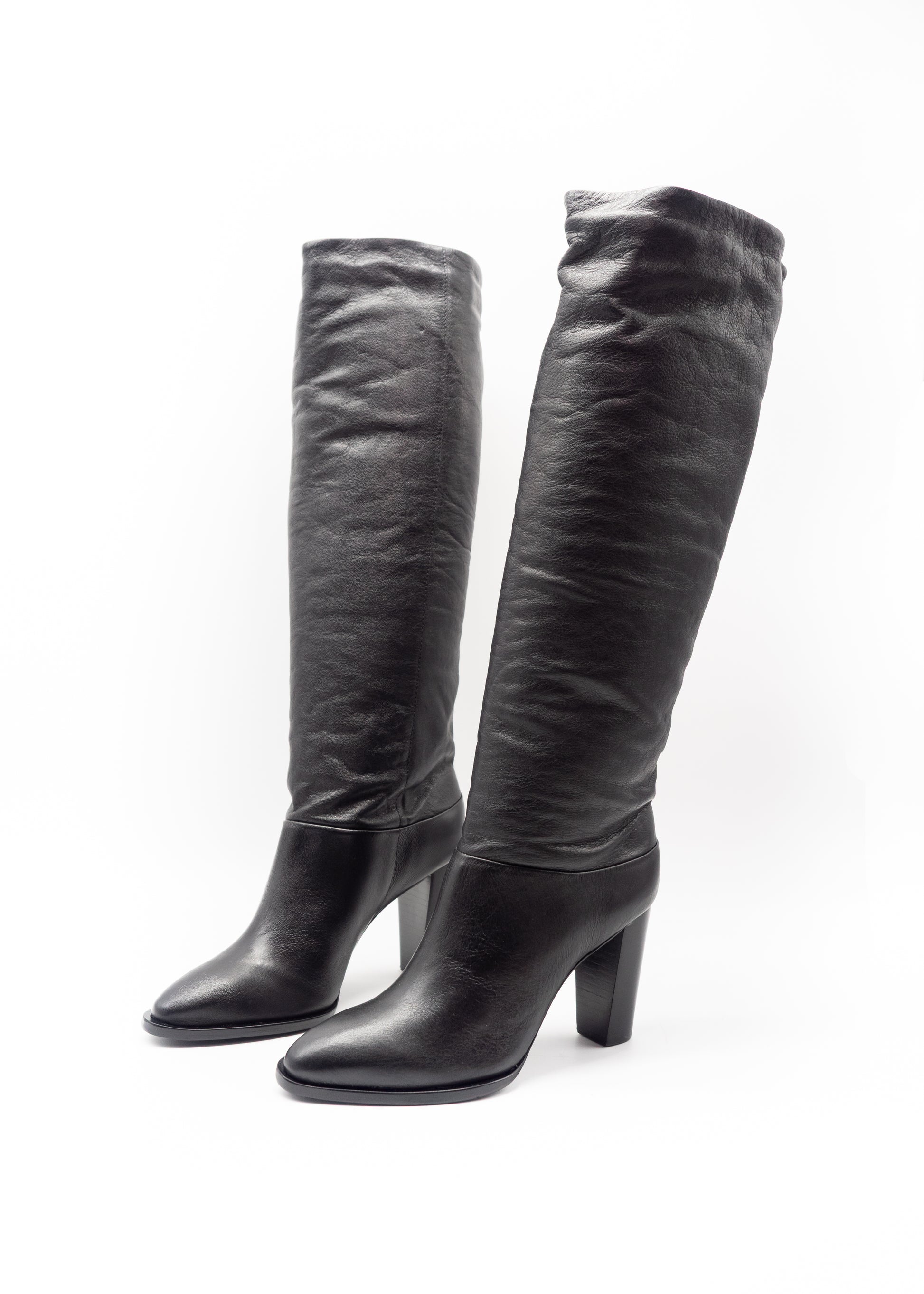 VICENZA - STIVALE TACCO BLACK