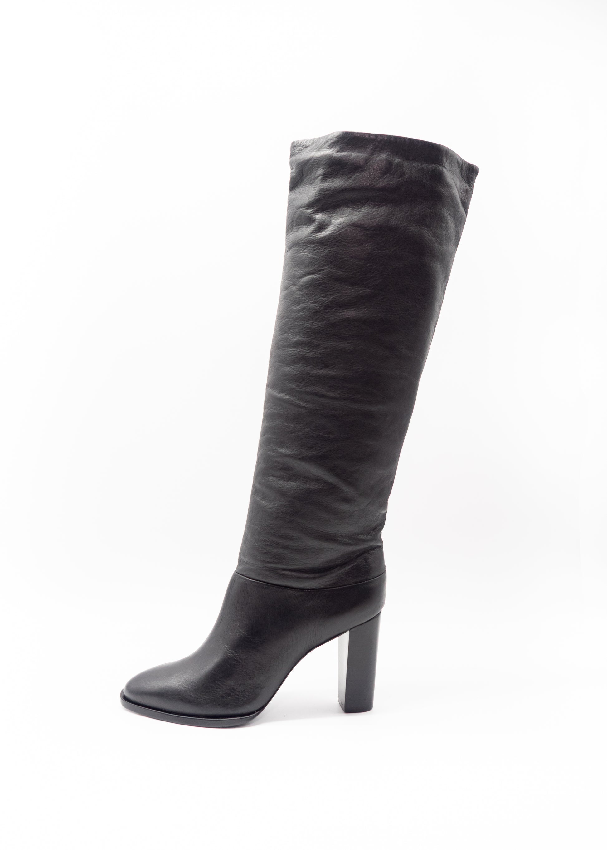 VICENZA - STIVALE TACCO BLACK