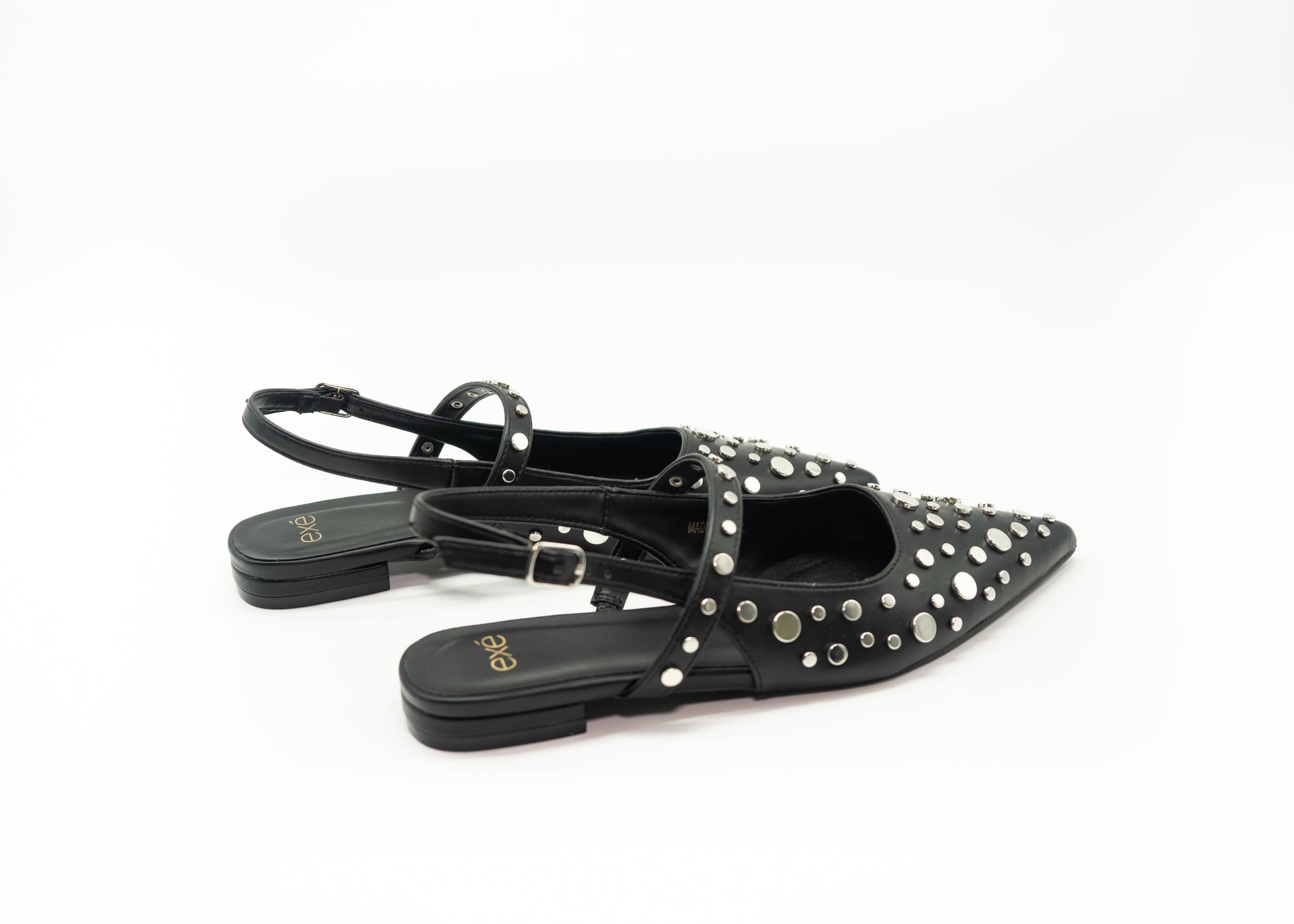 EXÉ - SLING BACK BORCHIE BLACK