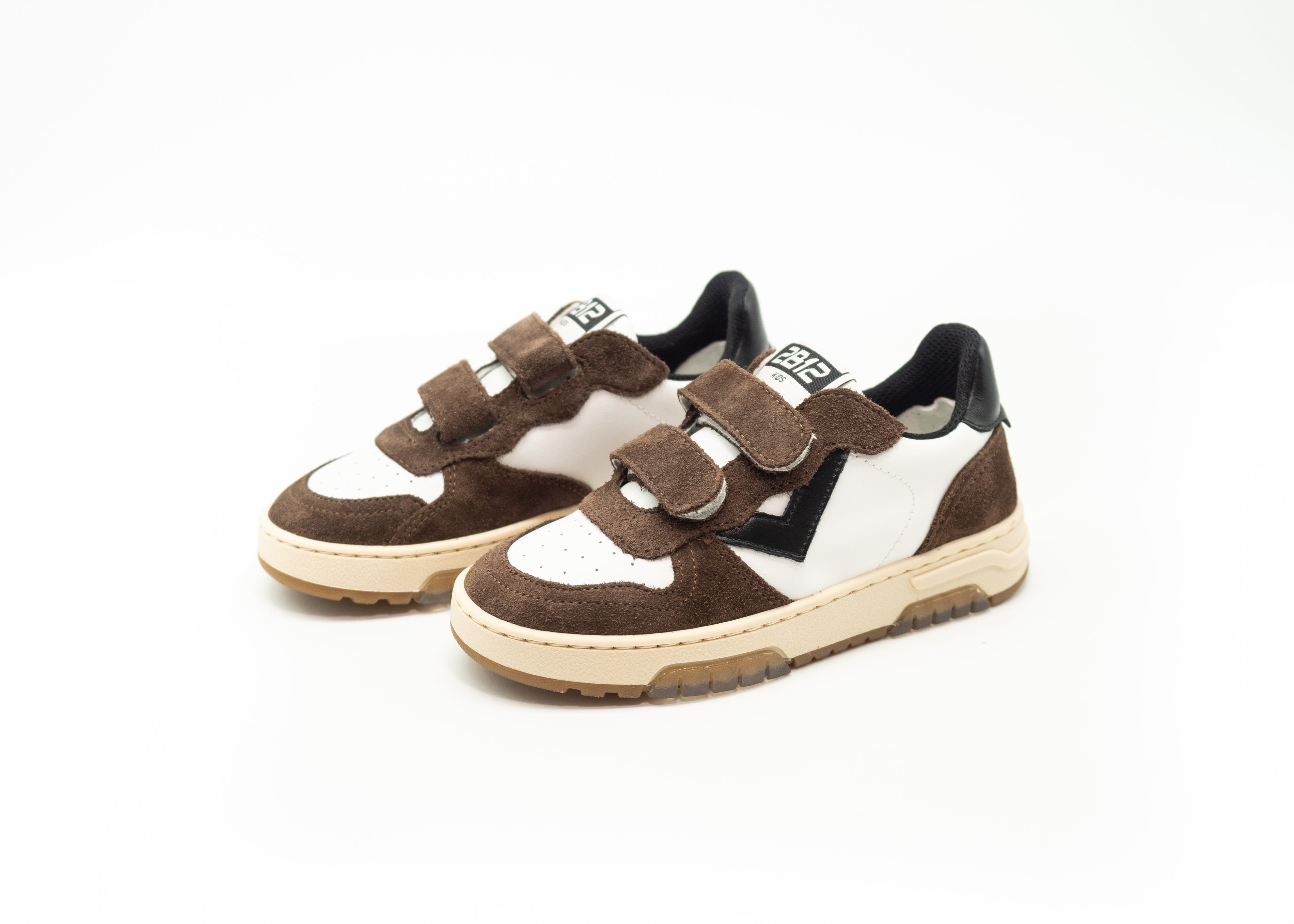 2B12 - MINI HYPER BROWN WHITE STRAPPO