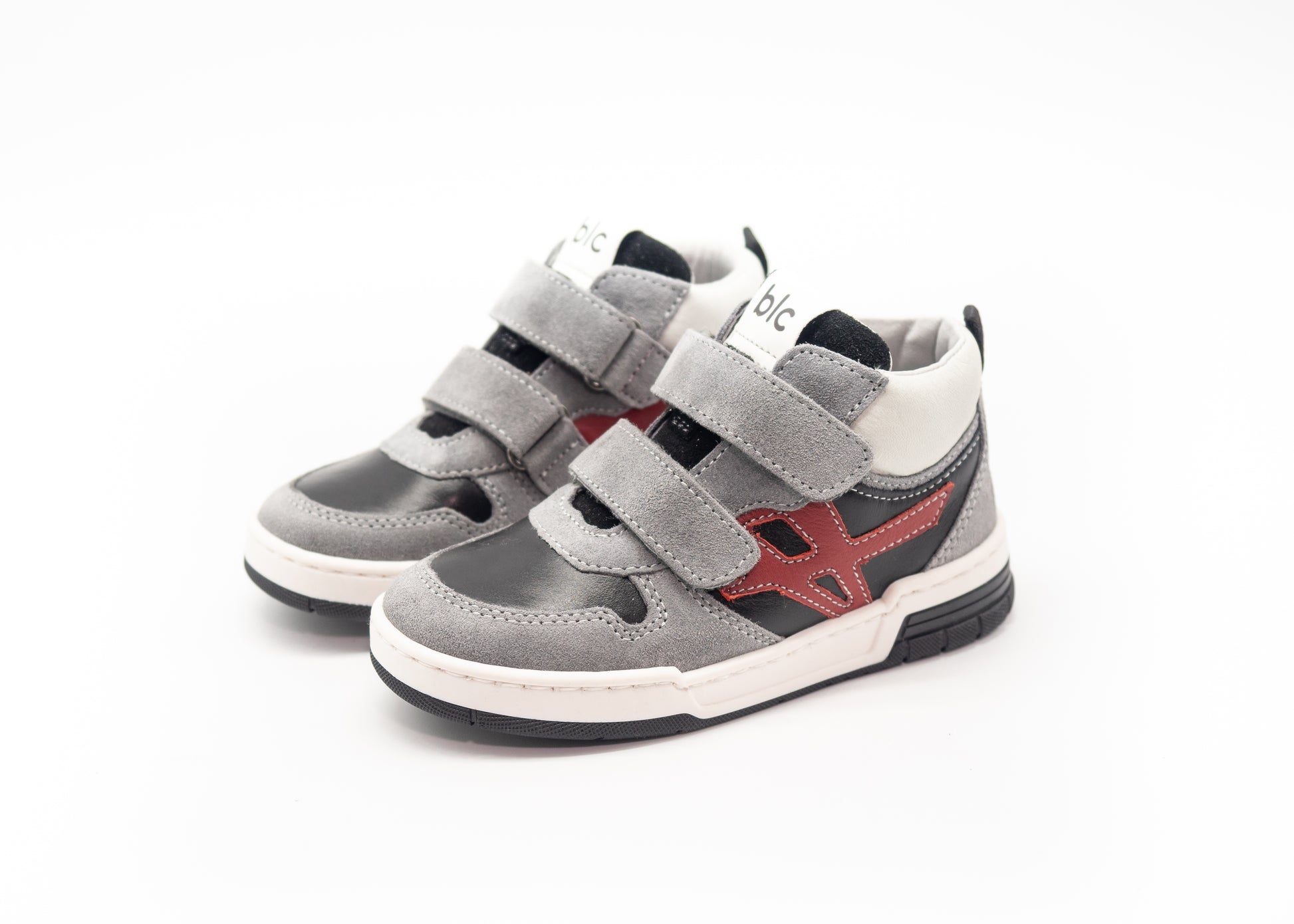 BALOCCHI - BASKET GRIGIO ROSSO