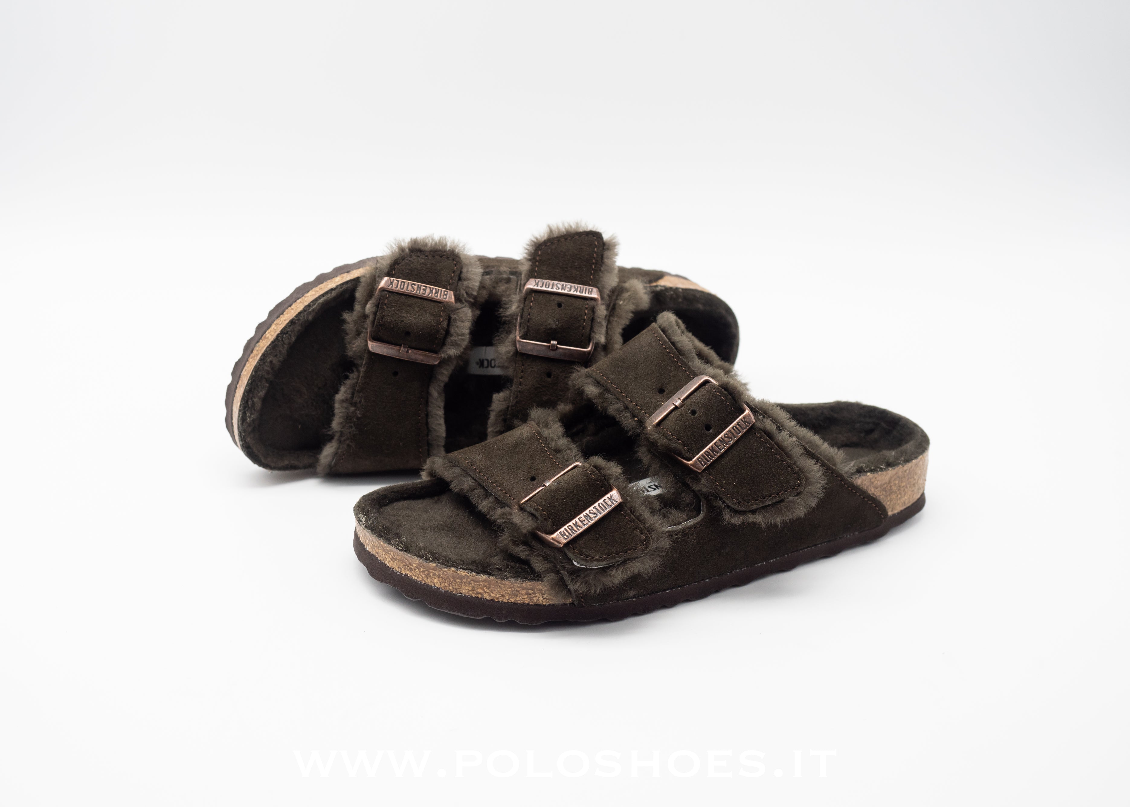 BIRKENSTOCK - ARIZONA PELLICCIA MOCHA