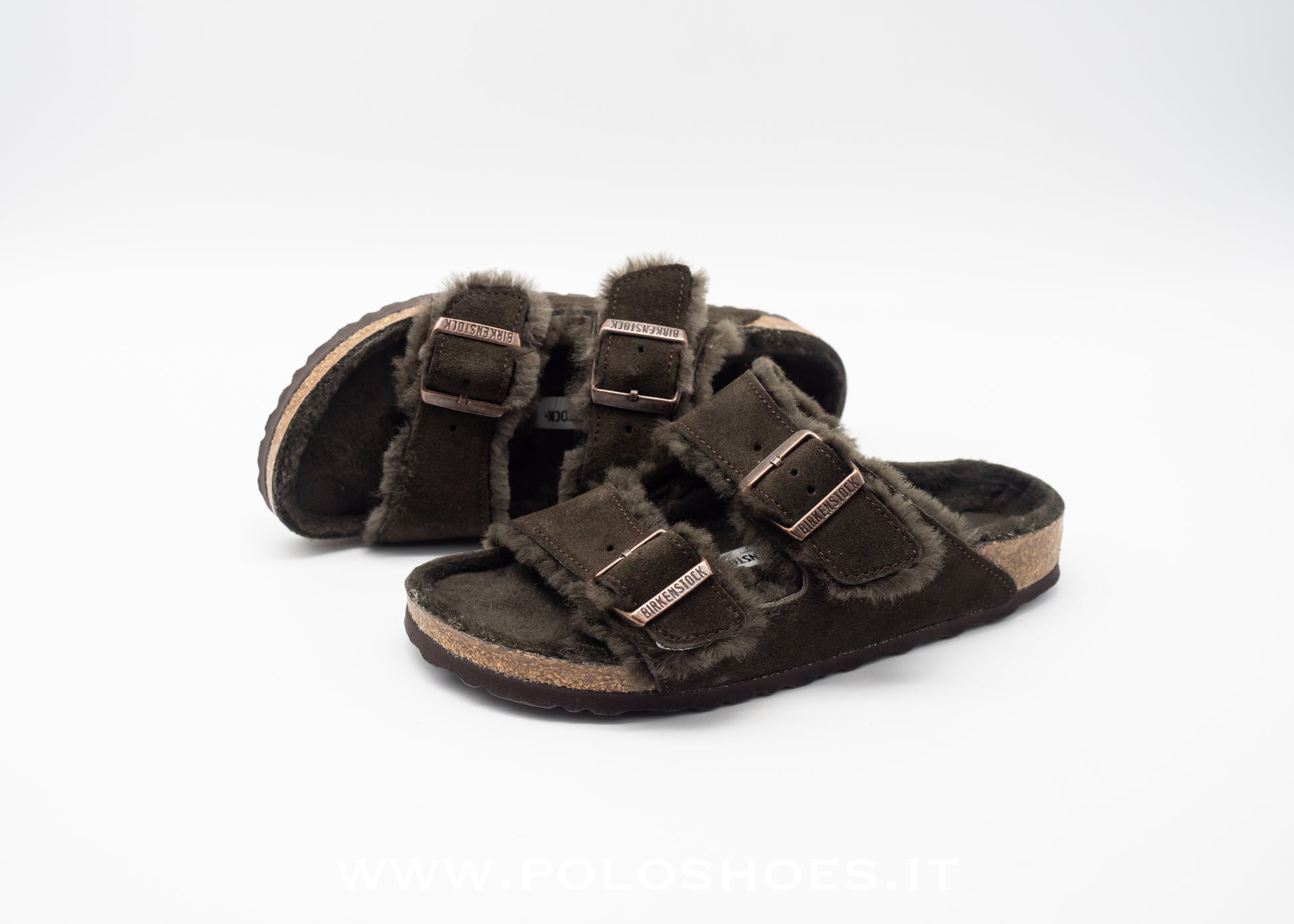 Slippers Birkenstock Ciabatte Con Pelo Birkenstock Arizona Con