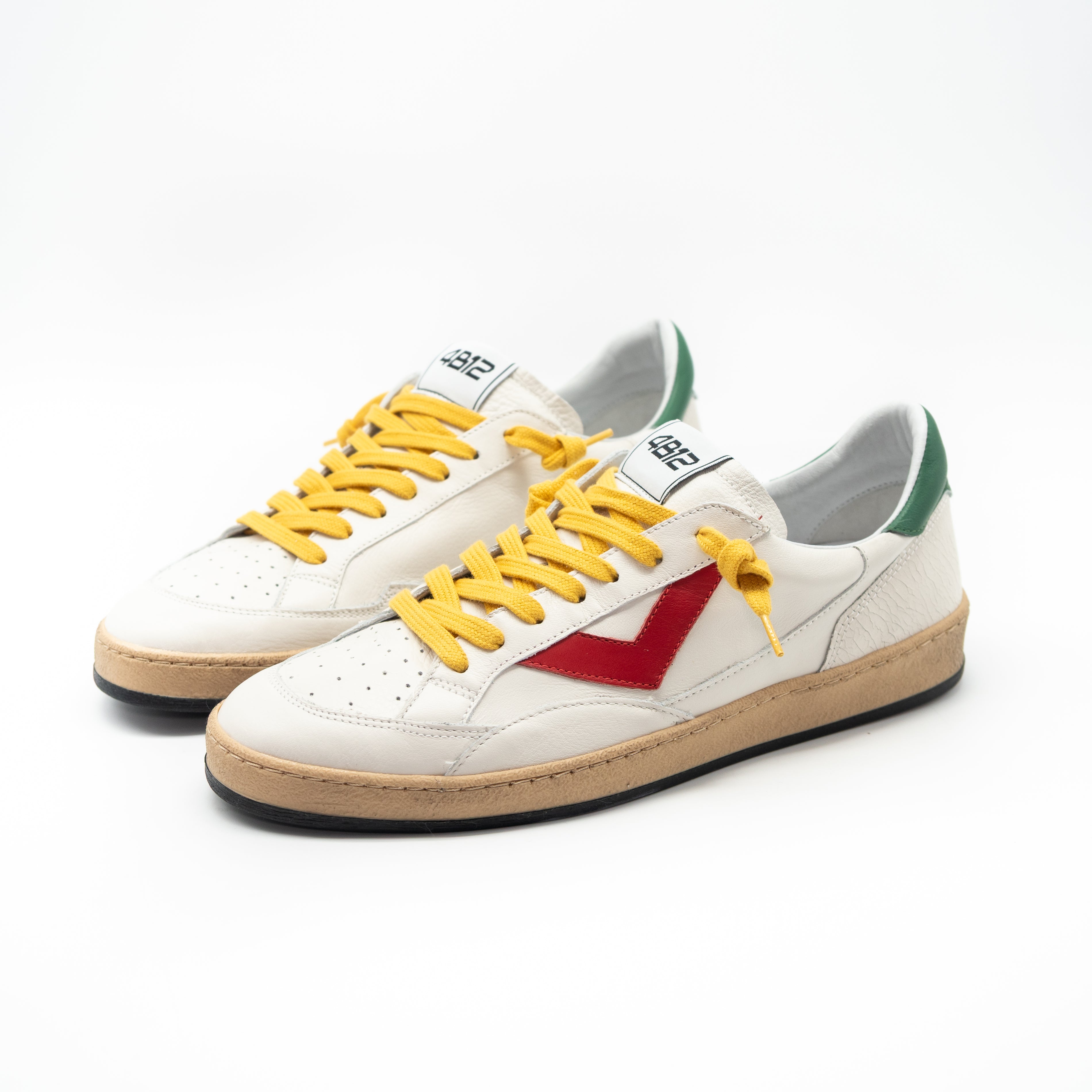 4B12- SNEAKERS PLAY NEW GREEN RED