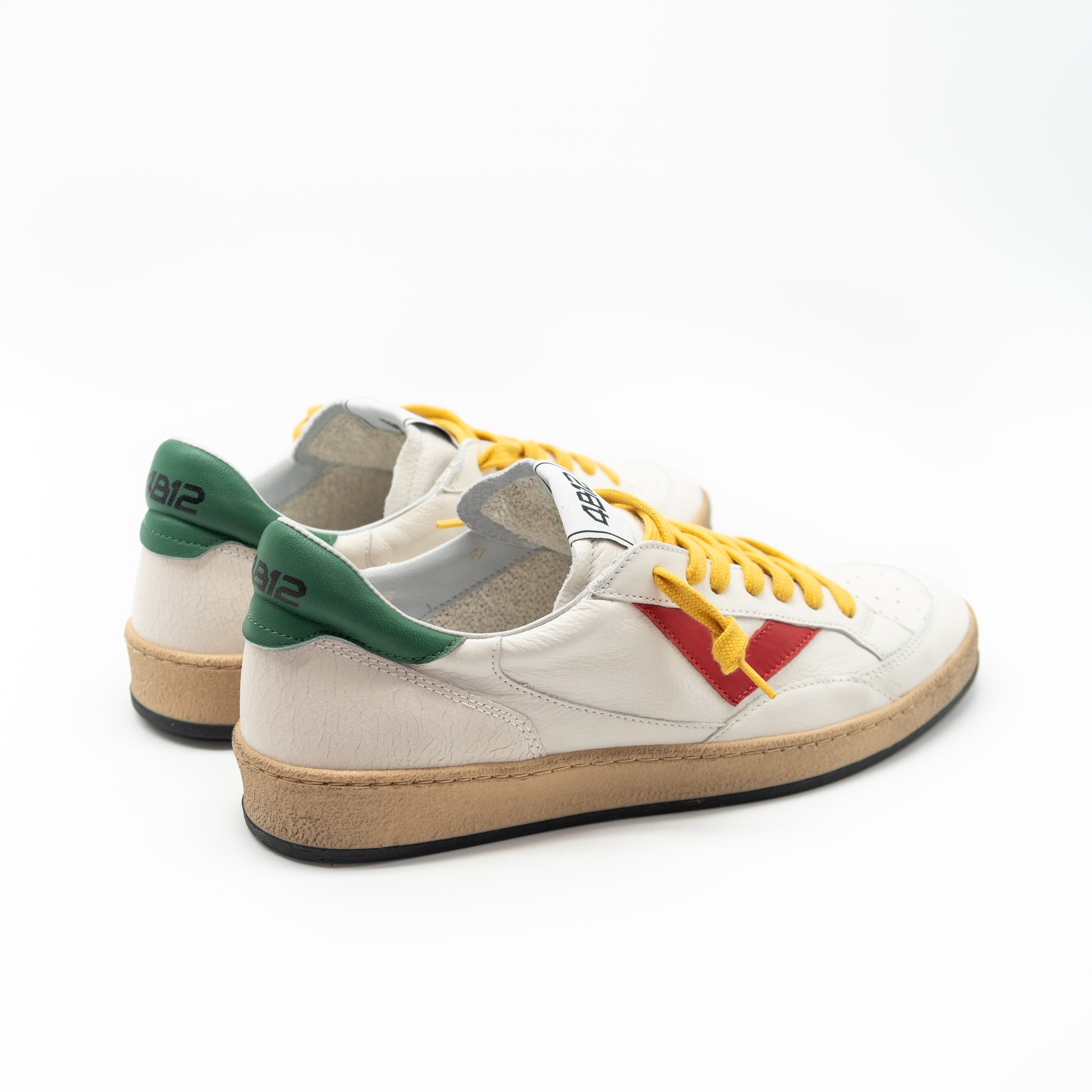 4B12- SNEAKERS PLAY NEW GREEN RED