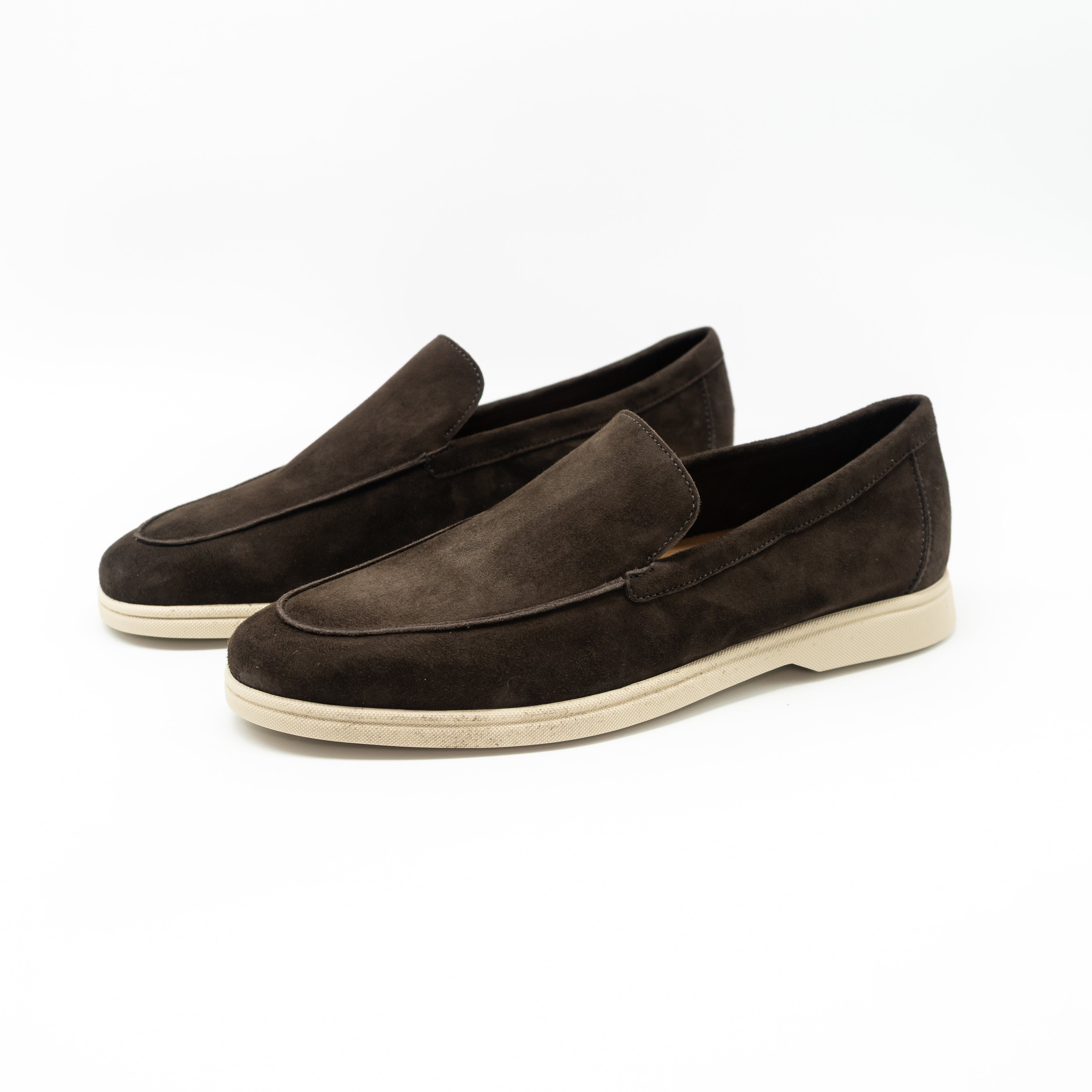 FRAU - SLIP ON PELLE CAMOSCIO CACAO