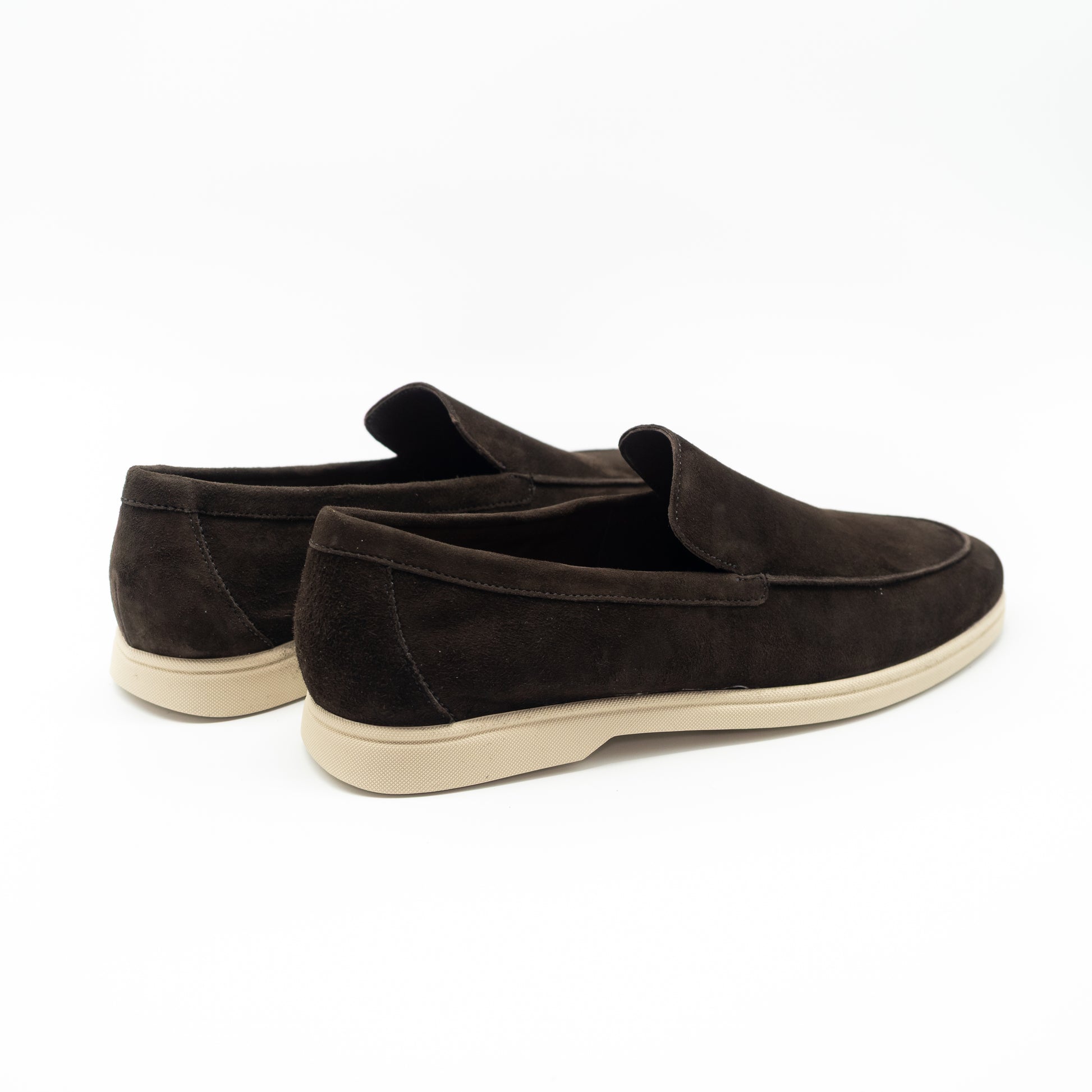 FRAU - SLIP ON PELLE CAMOSCIO CACAO