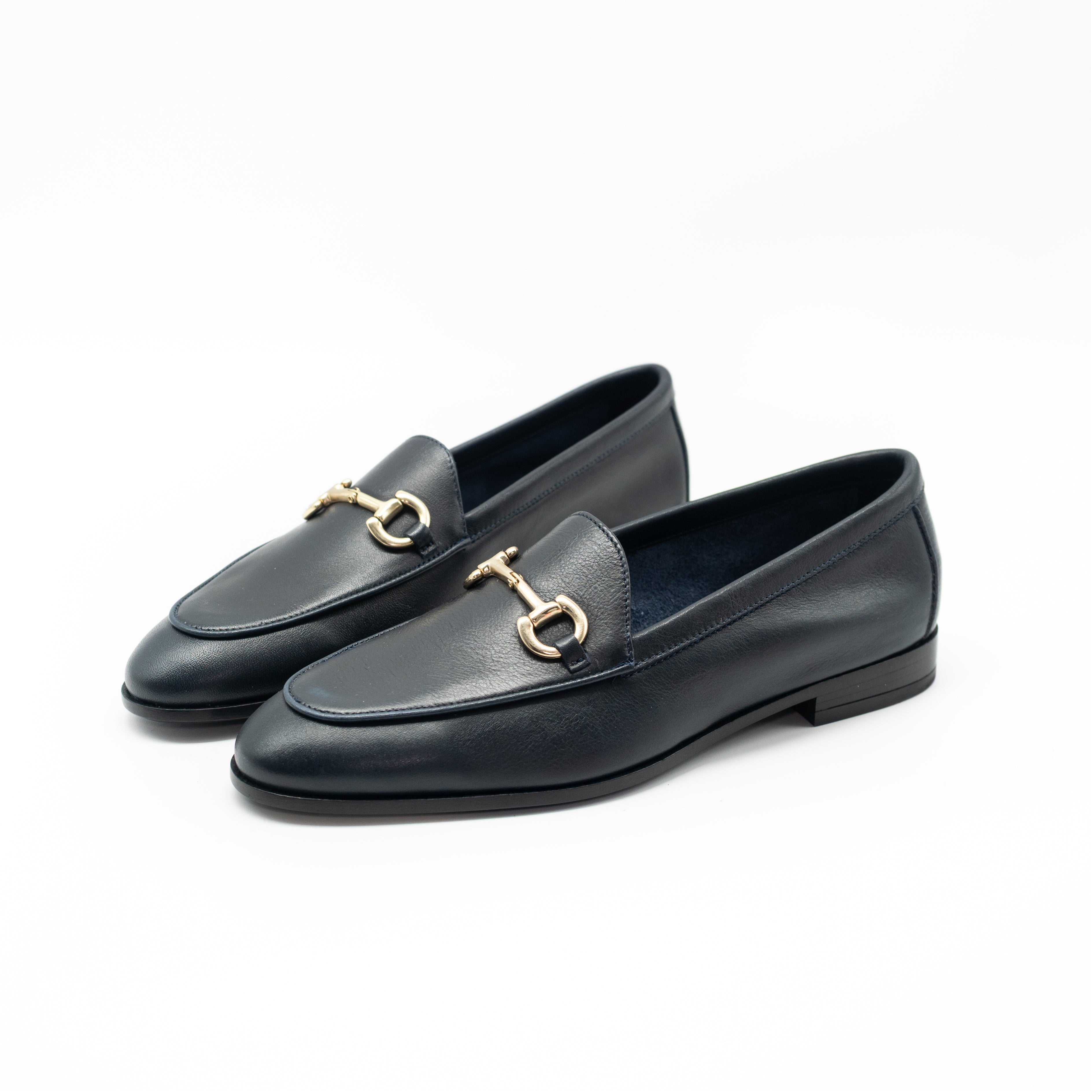 FRAU - MOCASSINO PELLE BLU