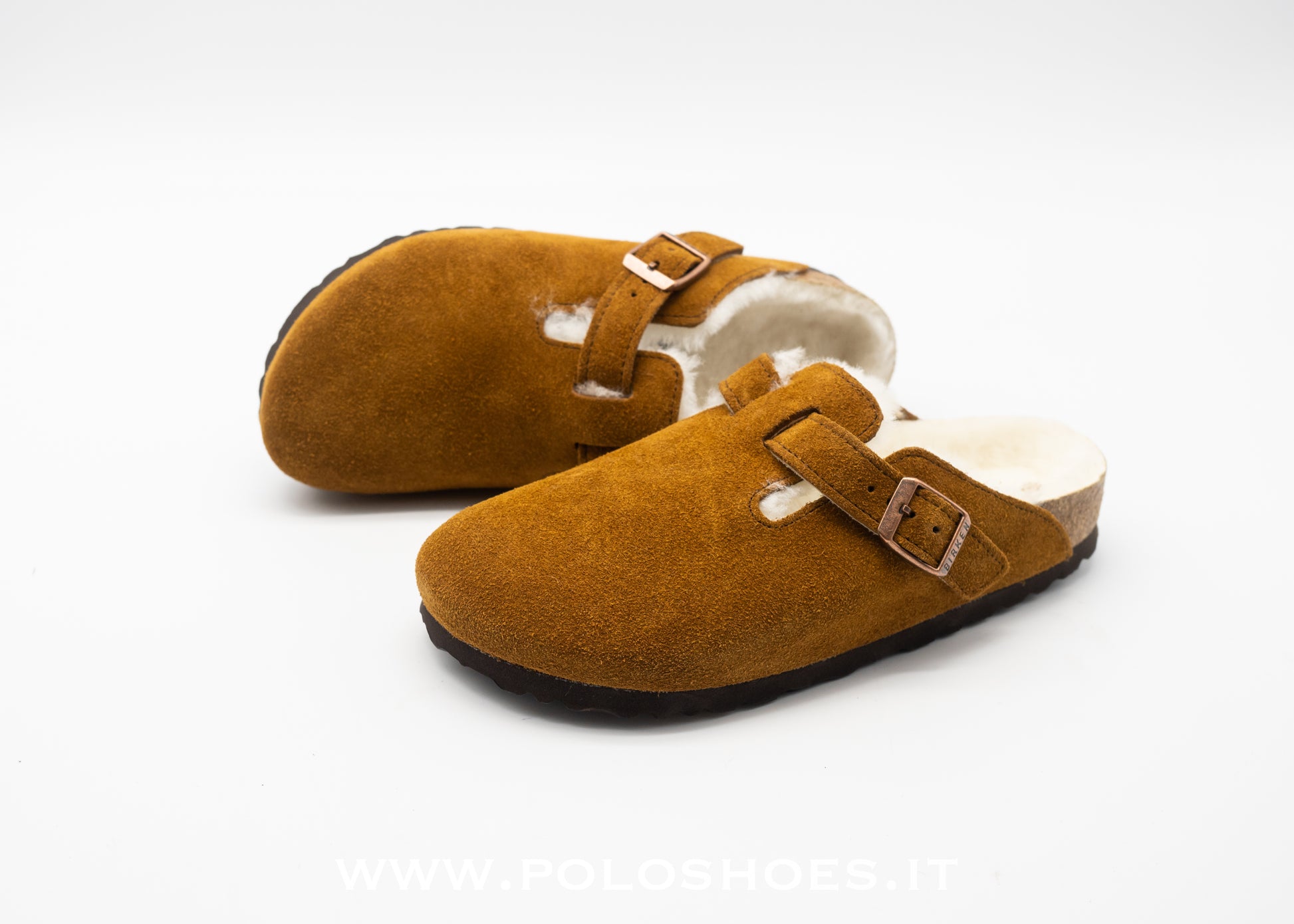 BIRKENSTOCK BOSTON PELLICCIA MINK - Main Image