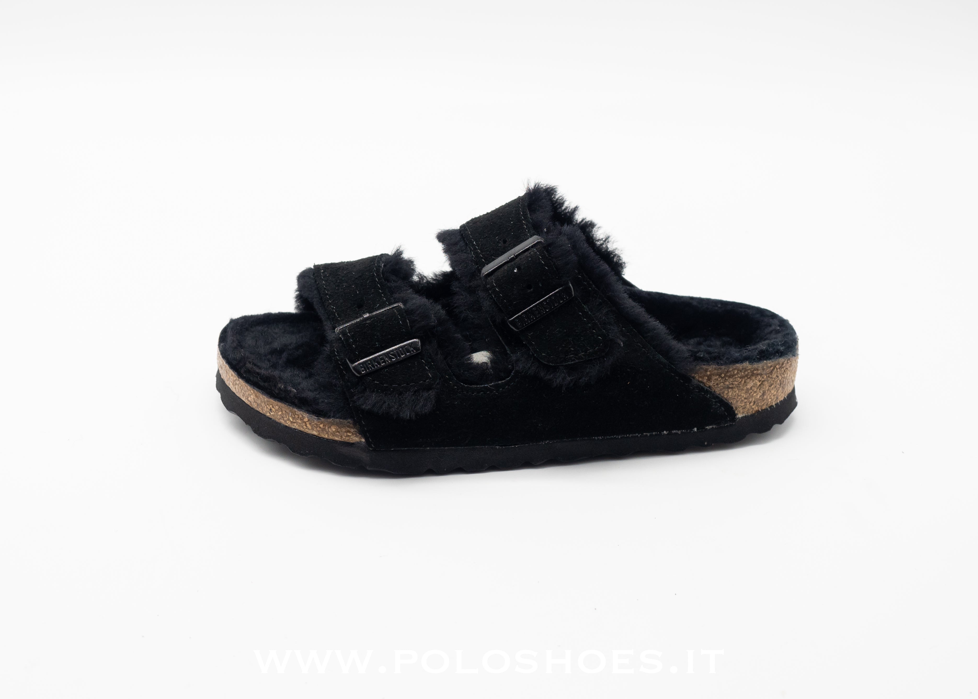 BIRKENSTOCK - ARIZONA PELLICCIA  NERO