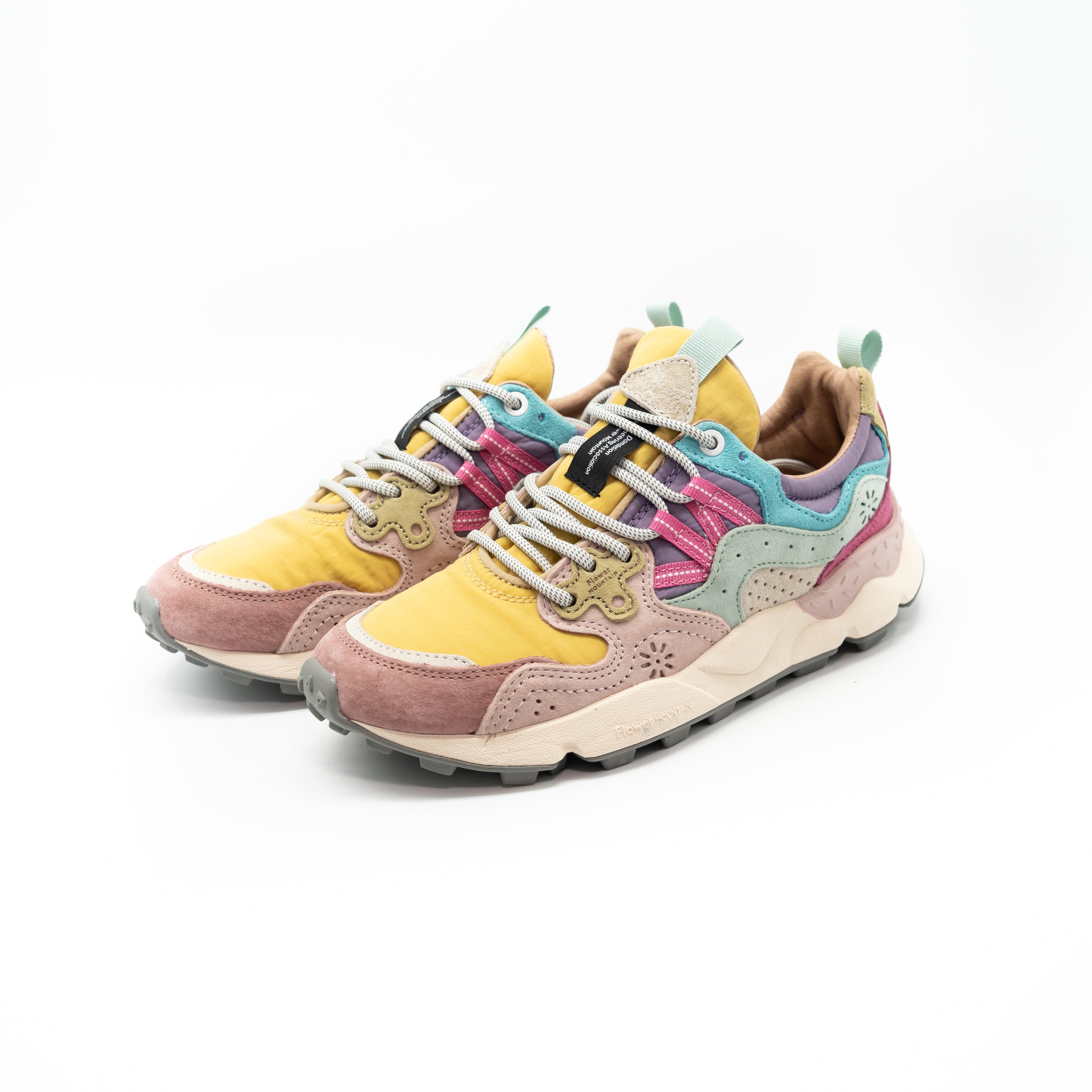 FLOWER MOUNTAIN - YAMANO 3 ROSA GIALLO OCRA