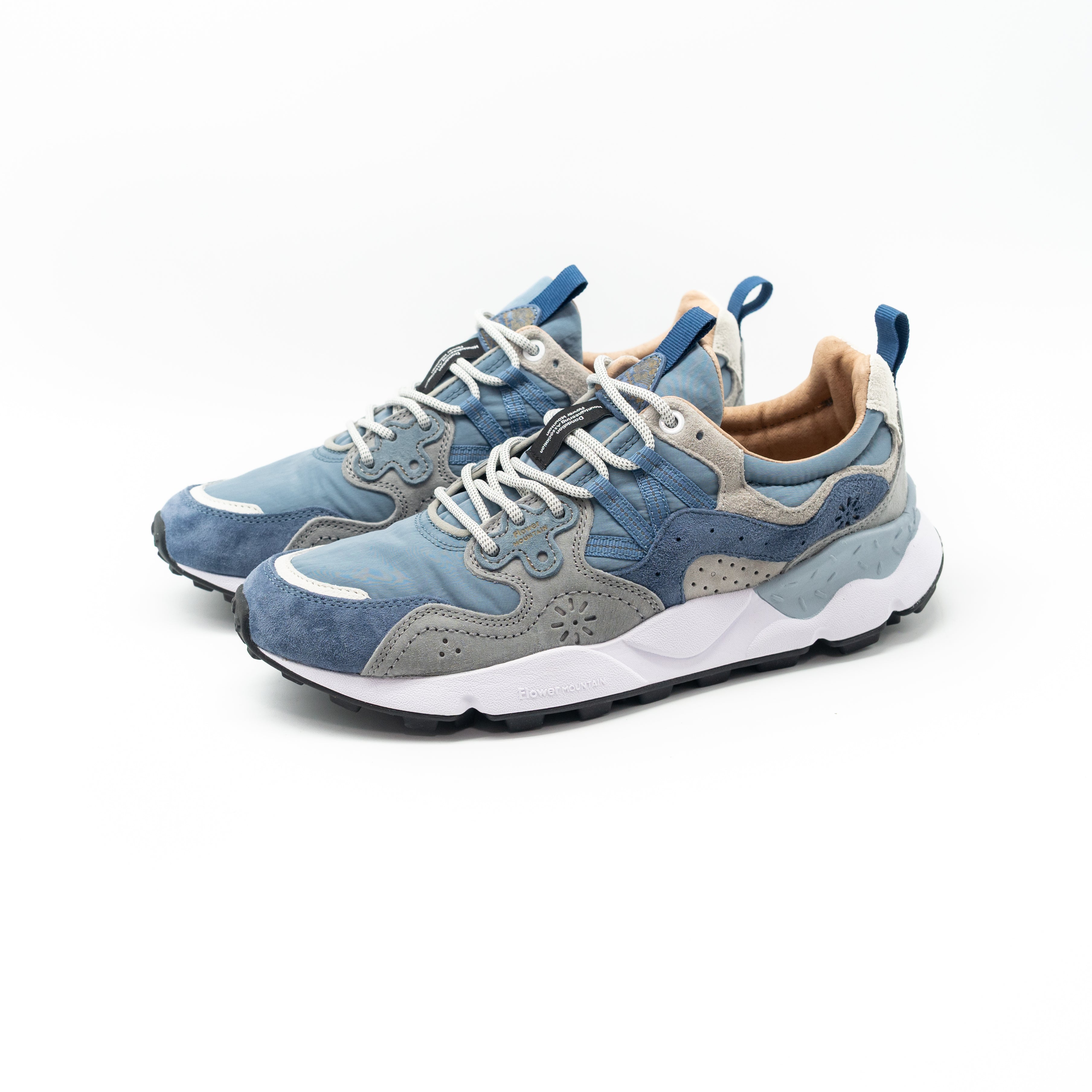 FLOWER MOUNTAIN - YAMANO 3 NAVY - BLUE - LIGHT GREY
