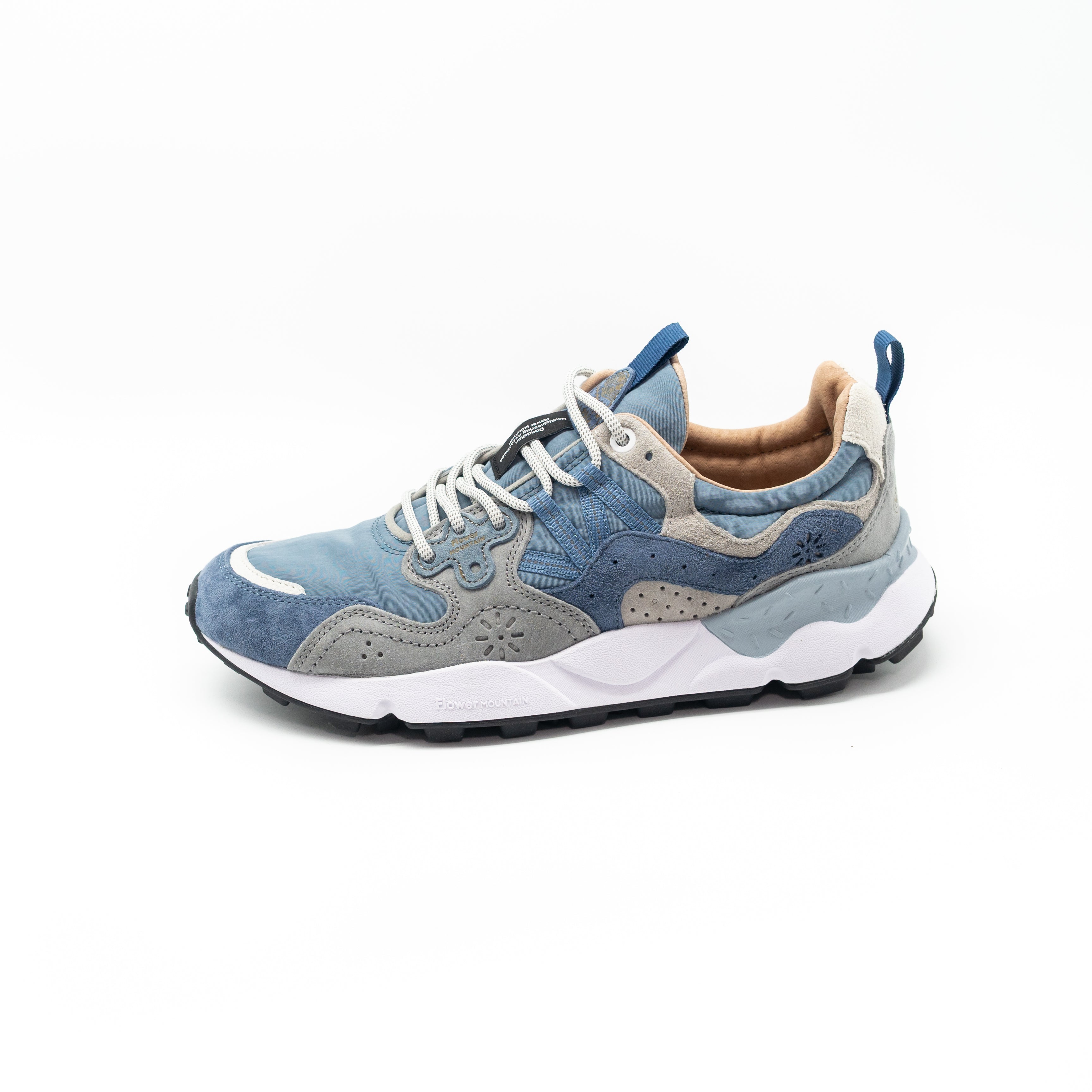 FLOWER MOUNTAIN - YAMANO 3 NAVY - BLUE - LIGHT GREY
