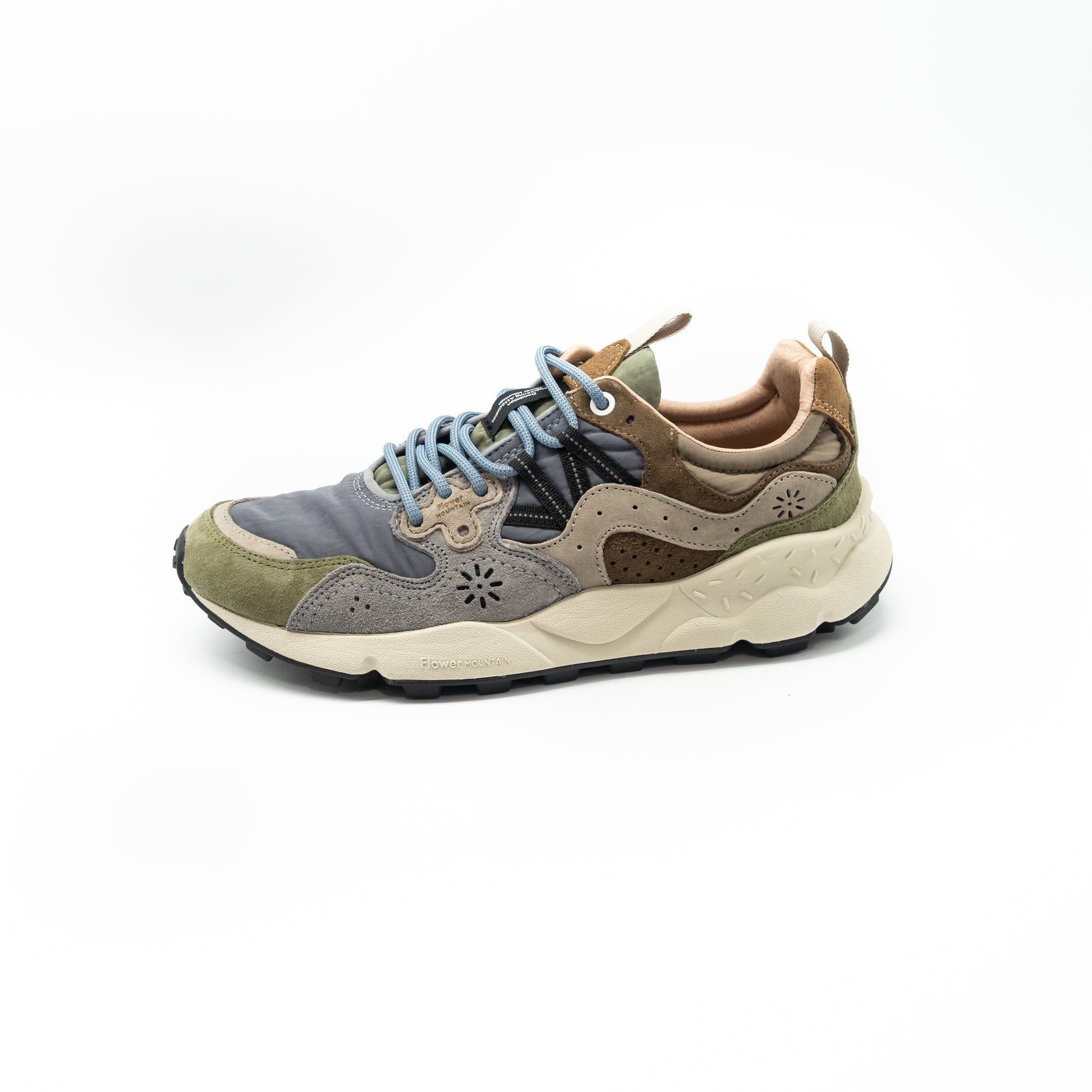 FLOWER MOUNTAIN - YAMANO 3 MILITARE GREY LIGHT BROWN