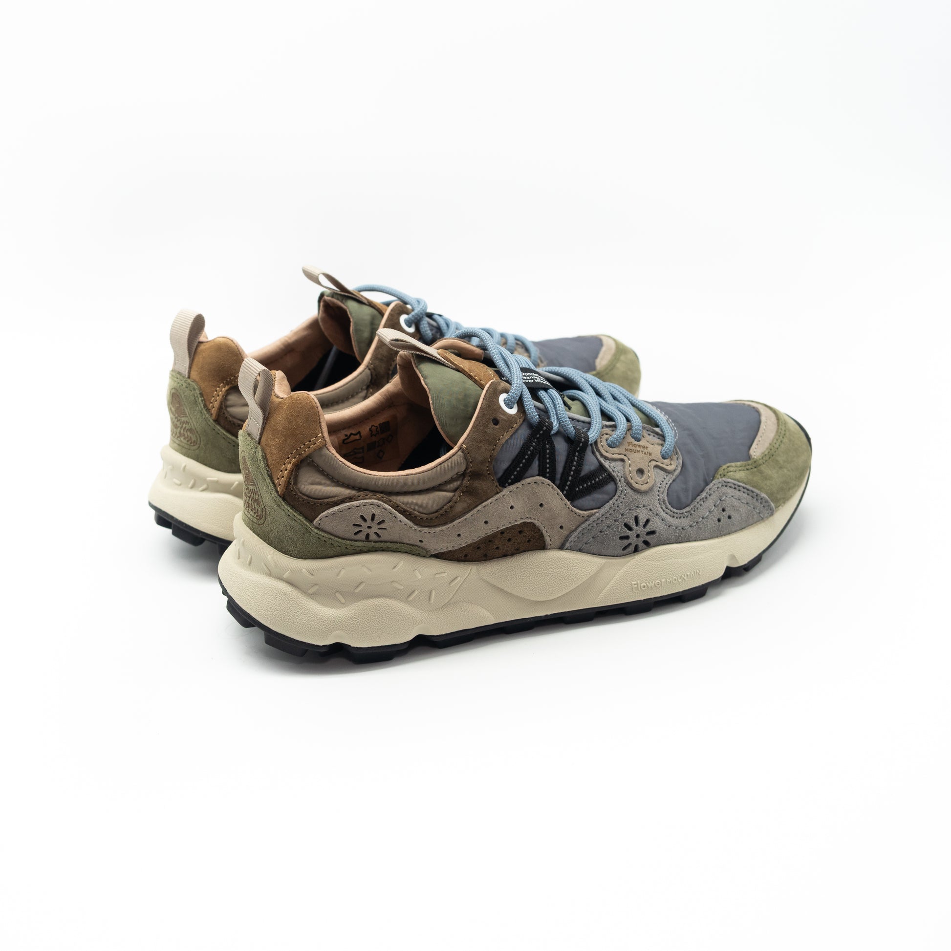 FLOWER MOUNTAIN - YAMANO 3 MILITARE GREY LIGHT BROWN