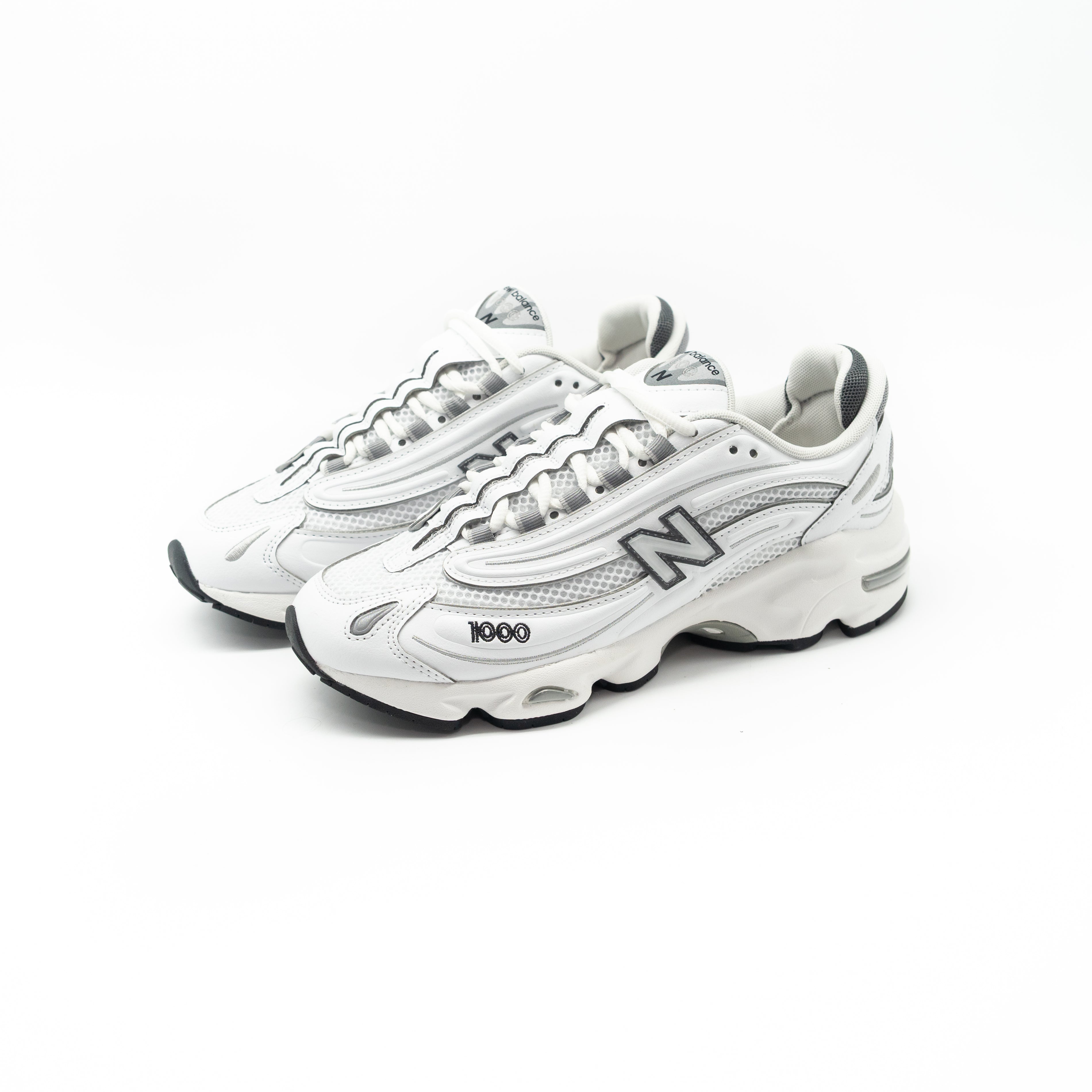 NEW BALANCE - NEW BALANCE 1000 WHITE CON GREY MATTER E SLATE GREY