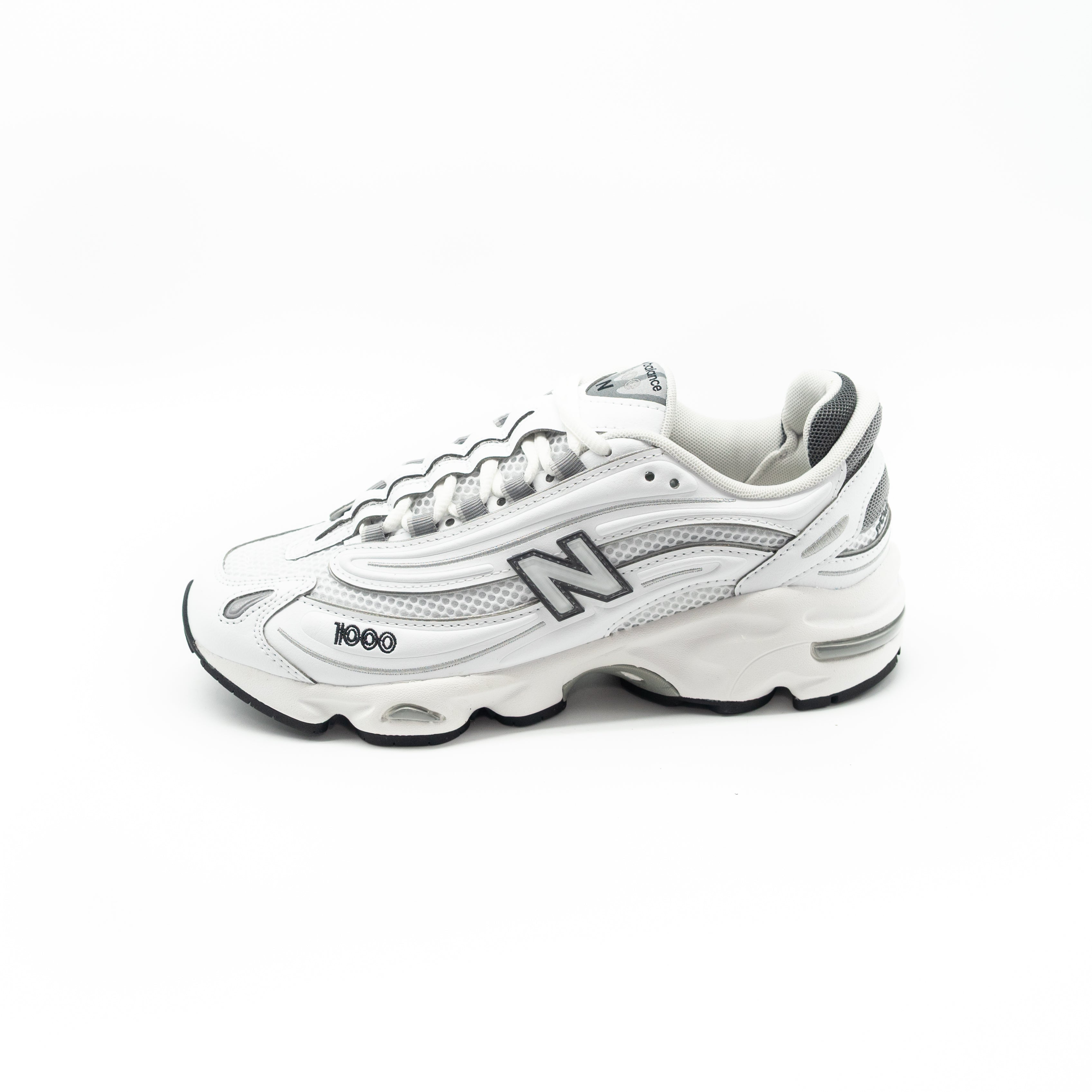 NEW BALANCE - NEW BALANCE 1000 WHITE CON GREY MATTER E SLATE GREY