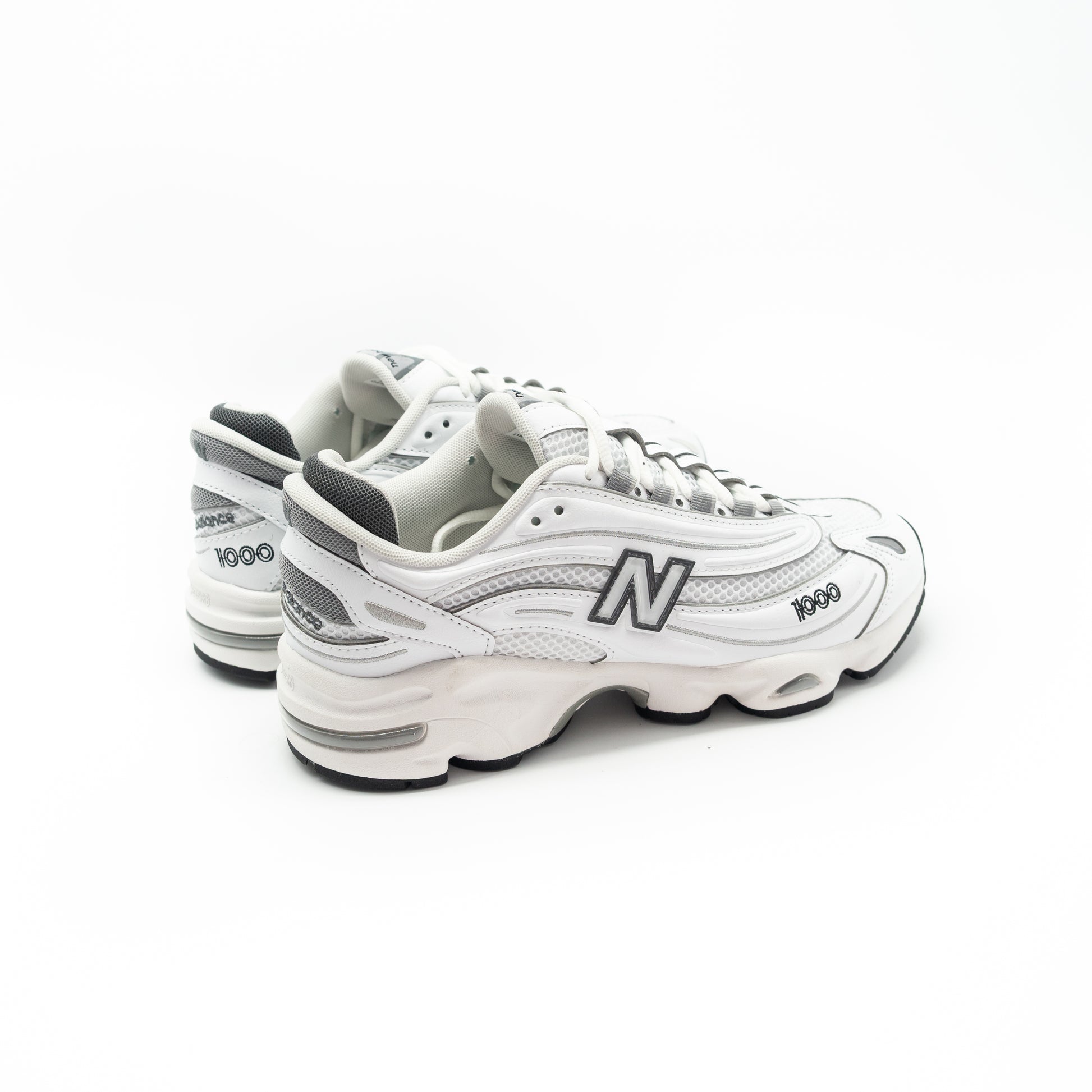 NEW BALANCE - NEW BALANCE 1000 WHITE CON GREY MATTER E SLATE GREY