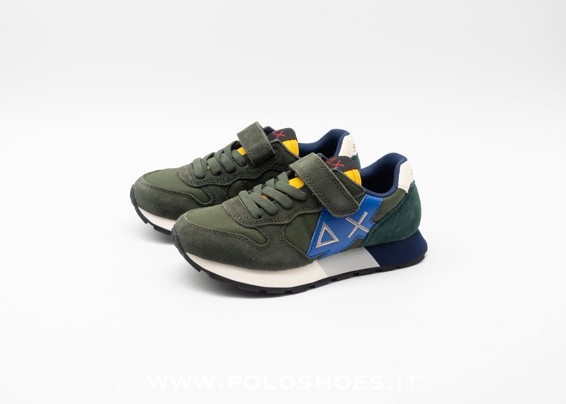 SUN68 BOY'S JAKI SOLID KID MILITARE SCURO - Main Image