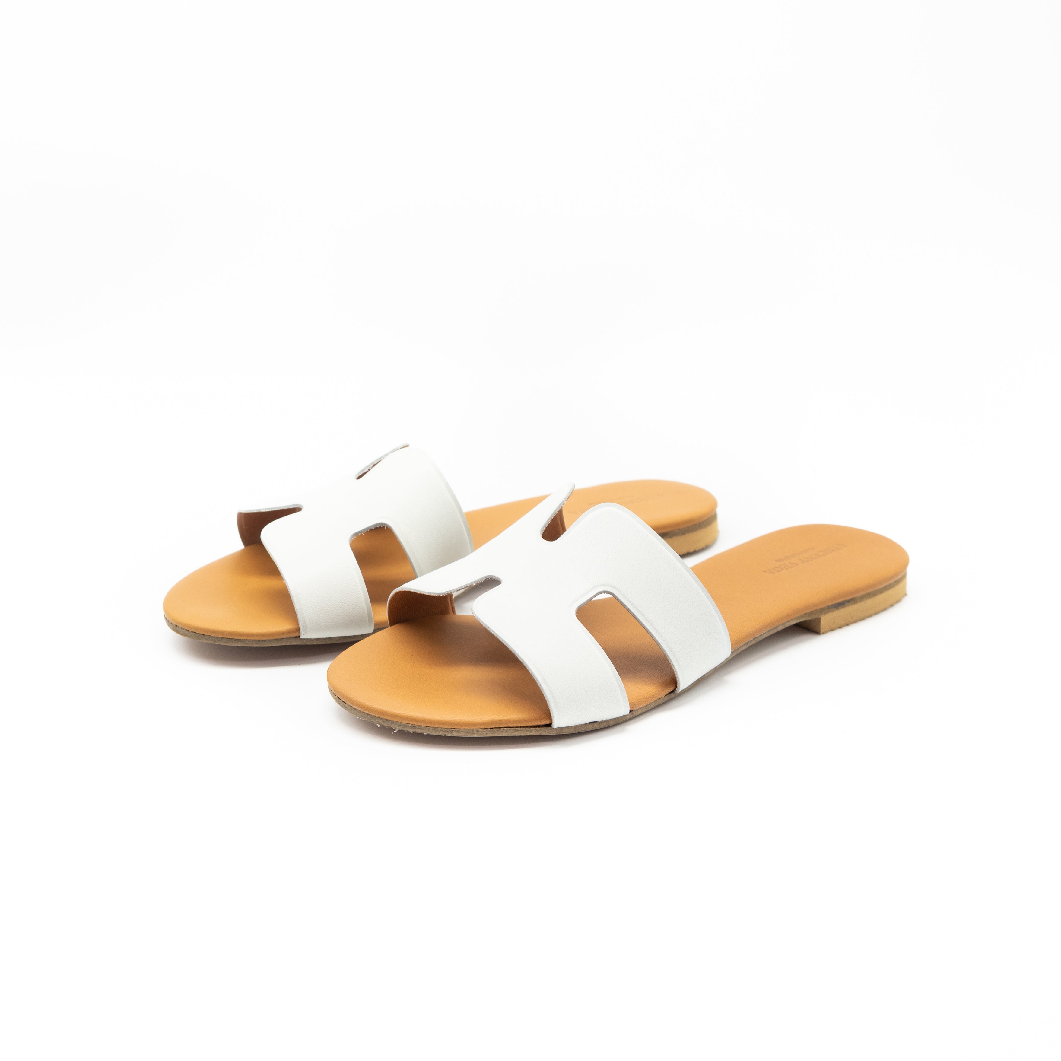 VINCENT VEGA - CIABATTINA FASCIA WHITE