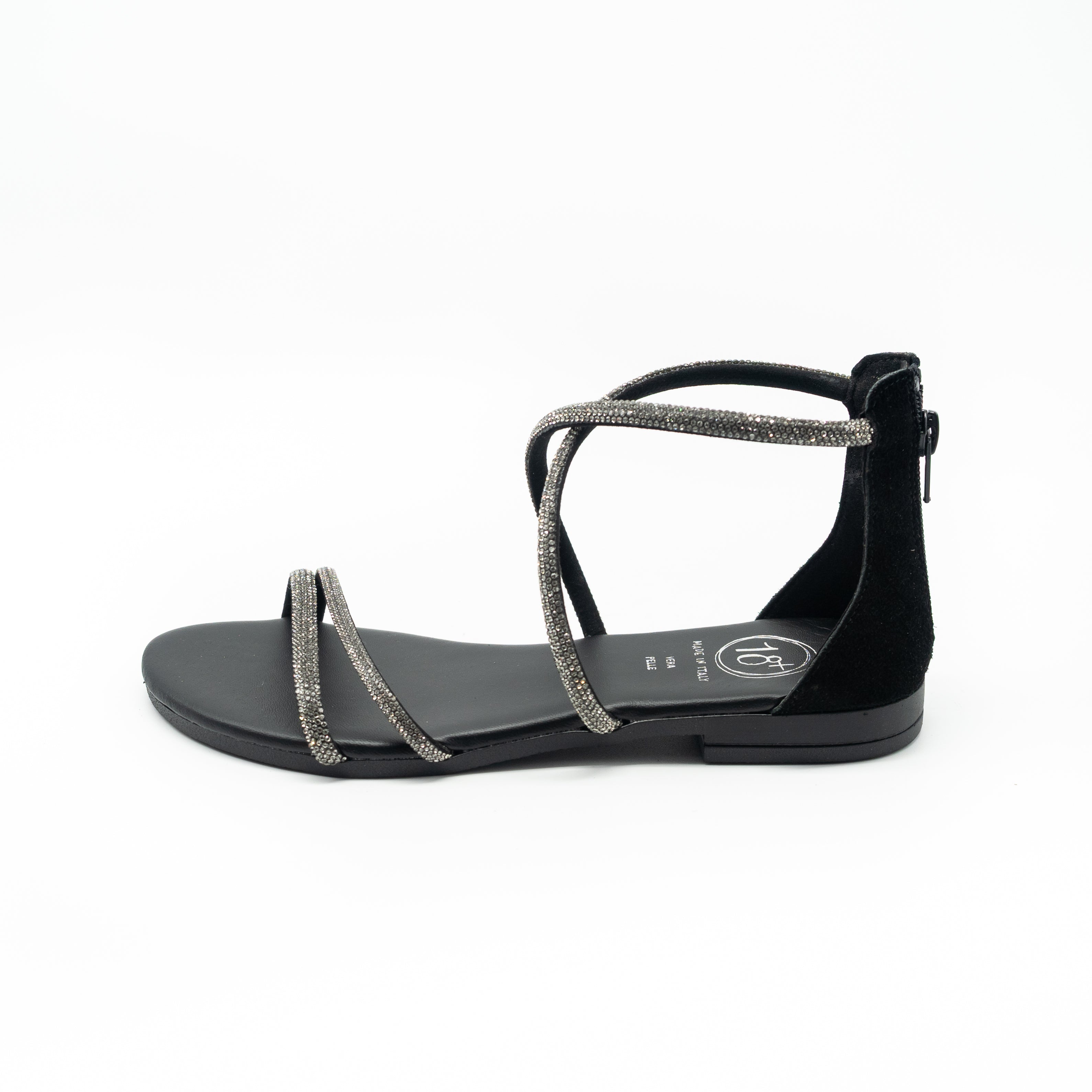 18+ - SANDALO STRASS BLACK