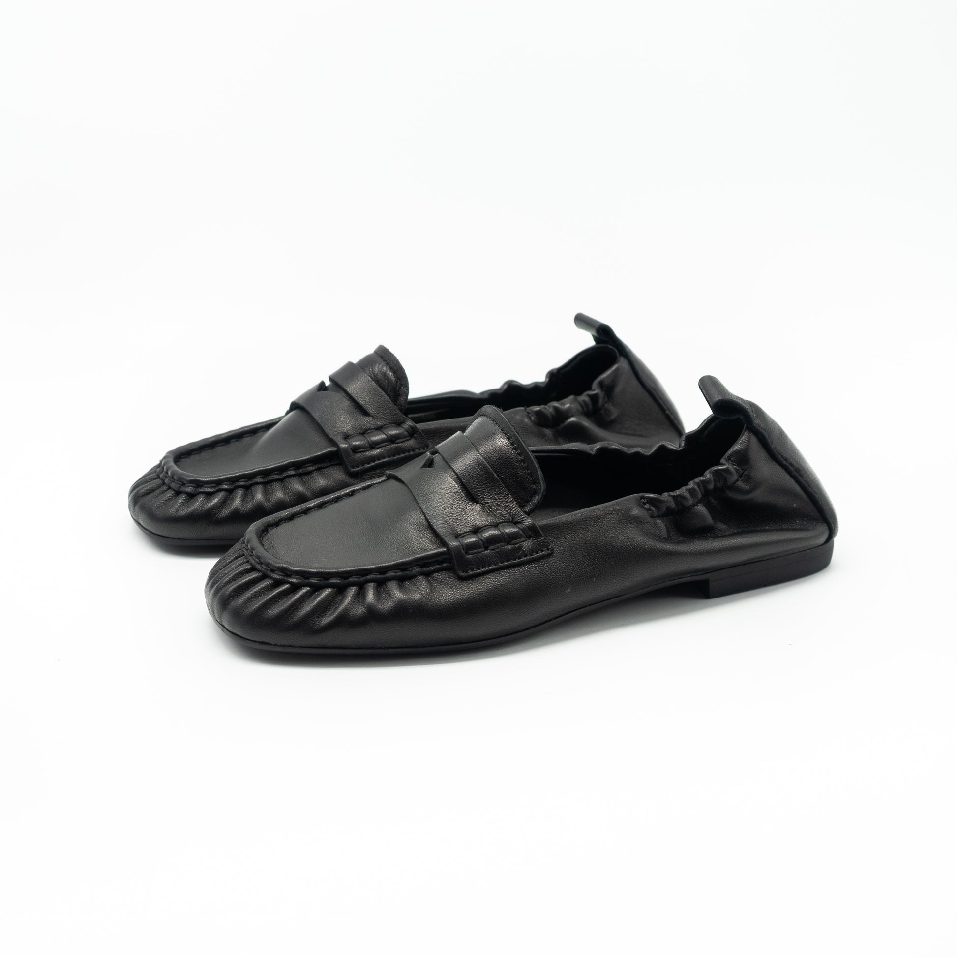 COPENHAGEN - MOCASSINO LEATHER BLACK