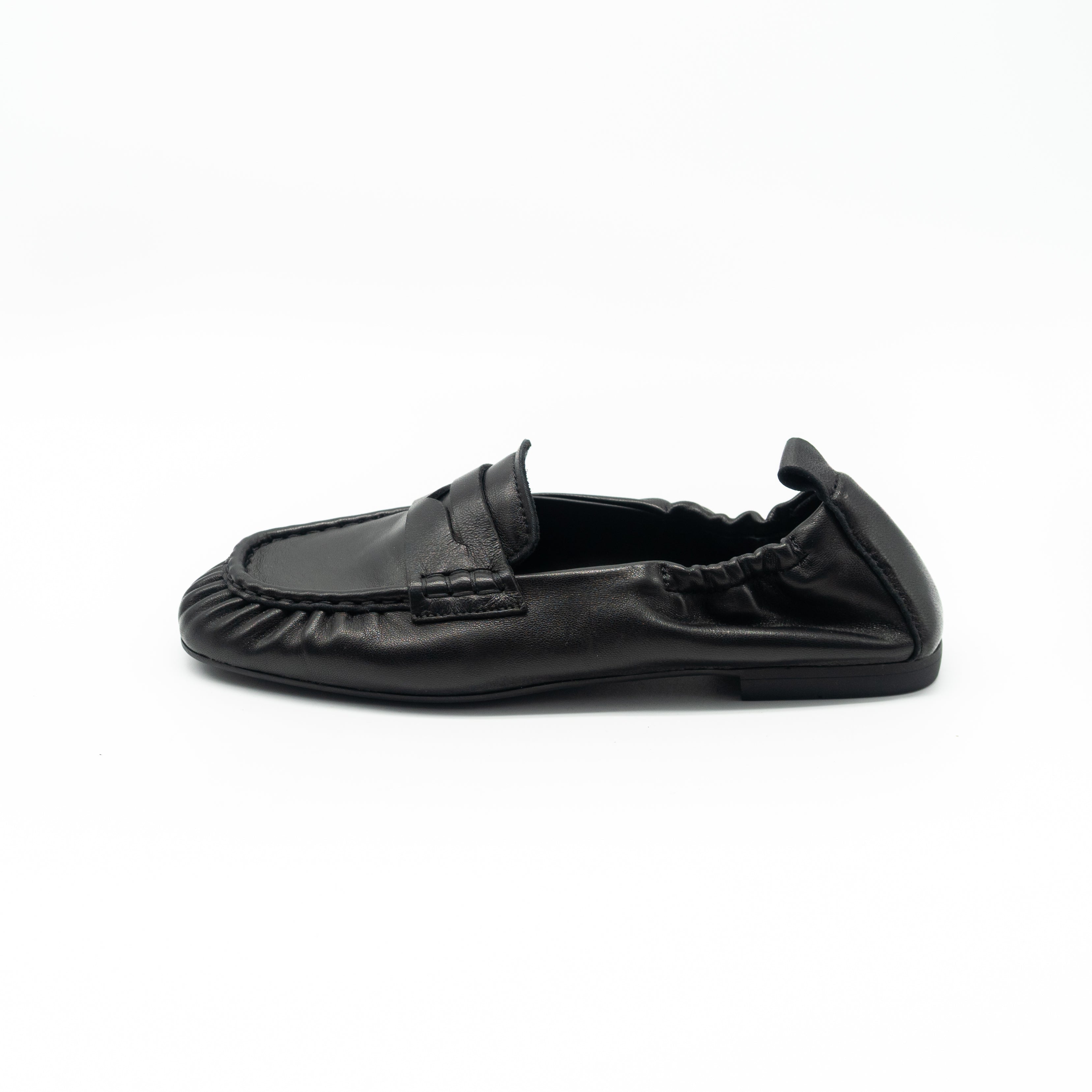 COPENHAGEN - MOCASSINO LEATHER BLACK