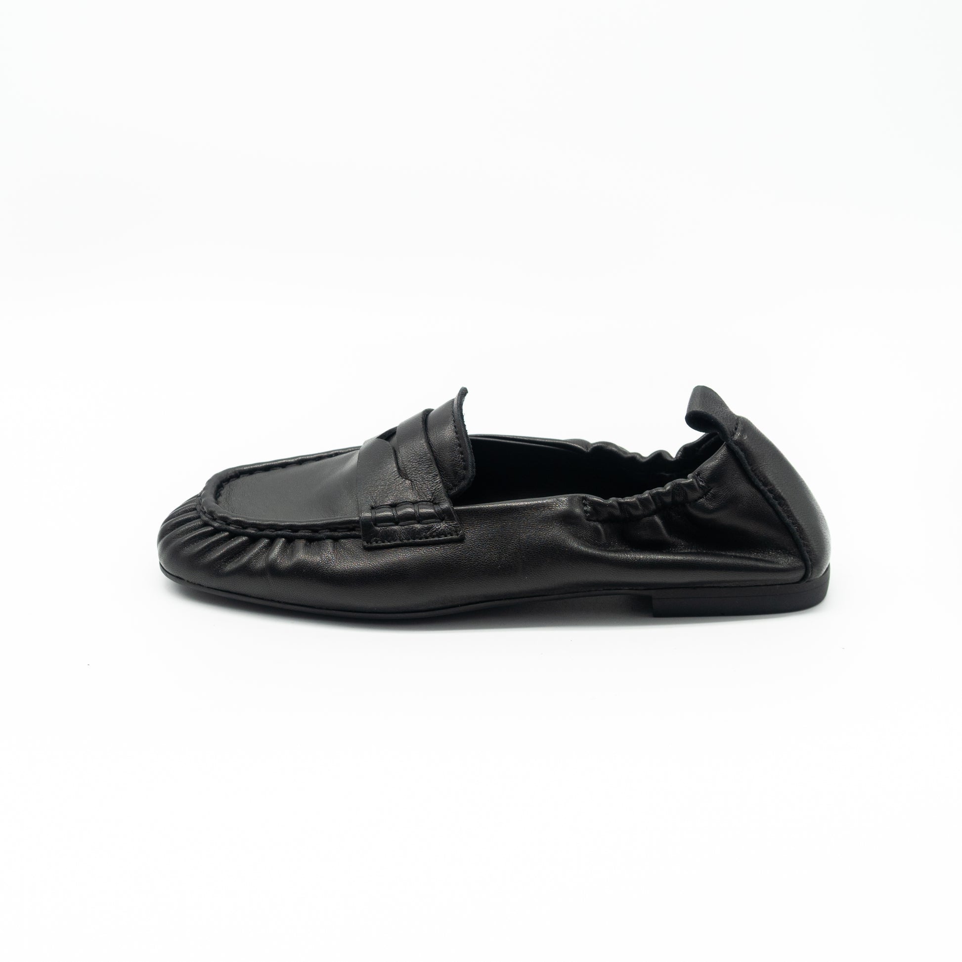 COPENHAGEN - MOCASSINO LEATHER BLACK