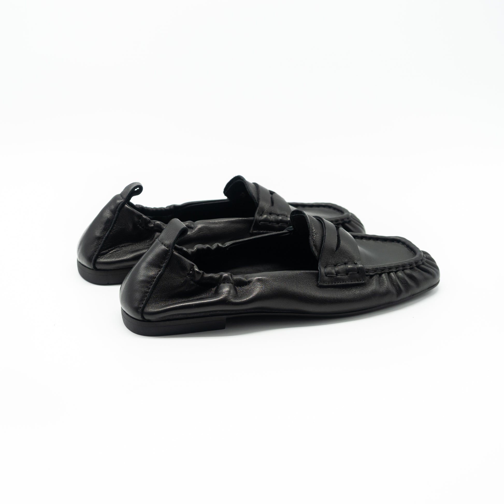 COPENHAGEN - MOCASSINO LEATHER BLACK