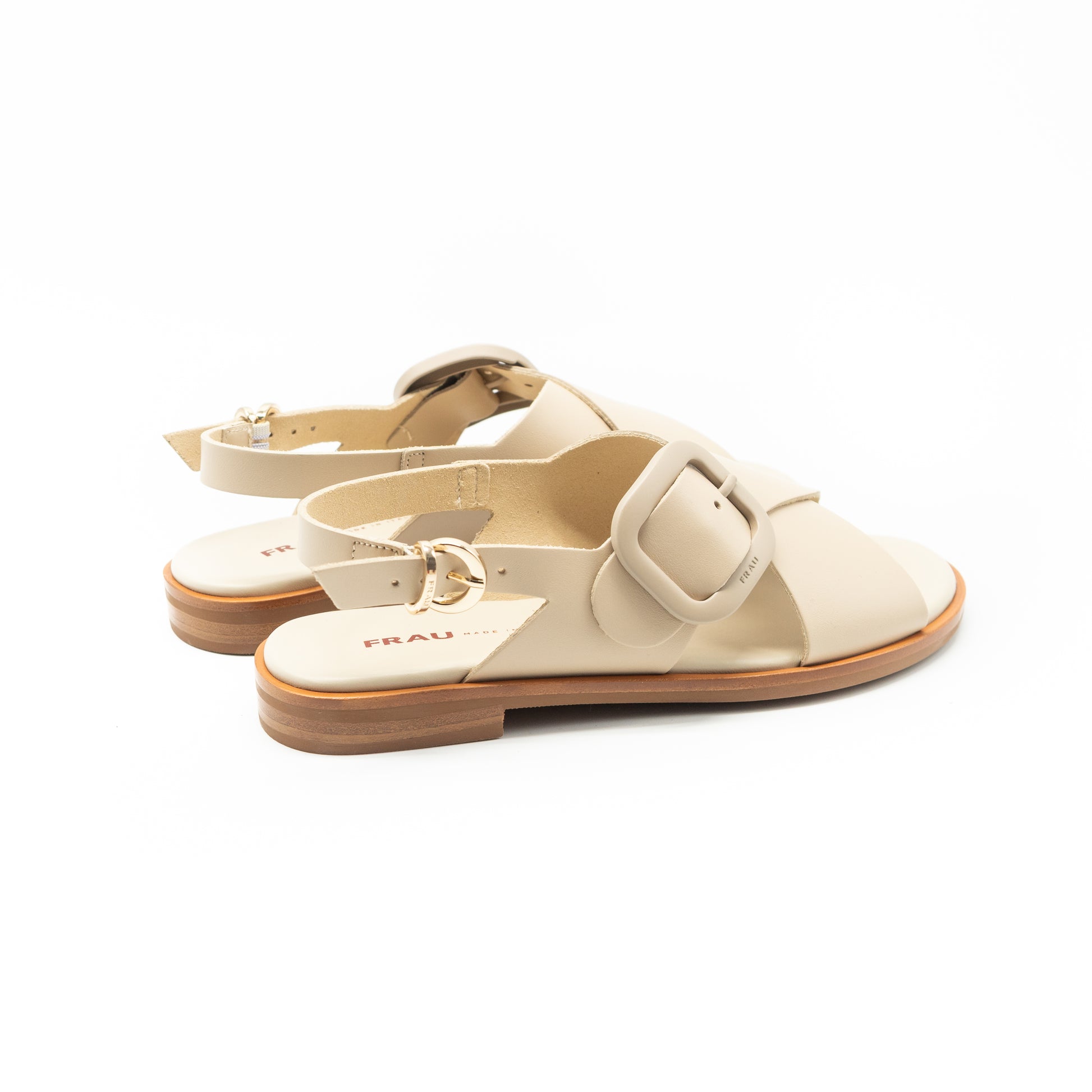FRAU - SANDALO FIBBIA OYSTER