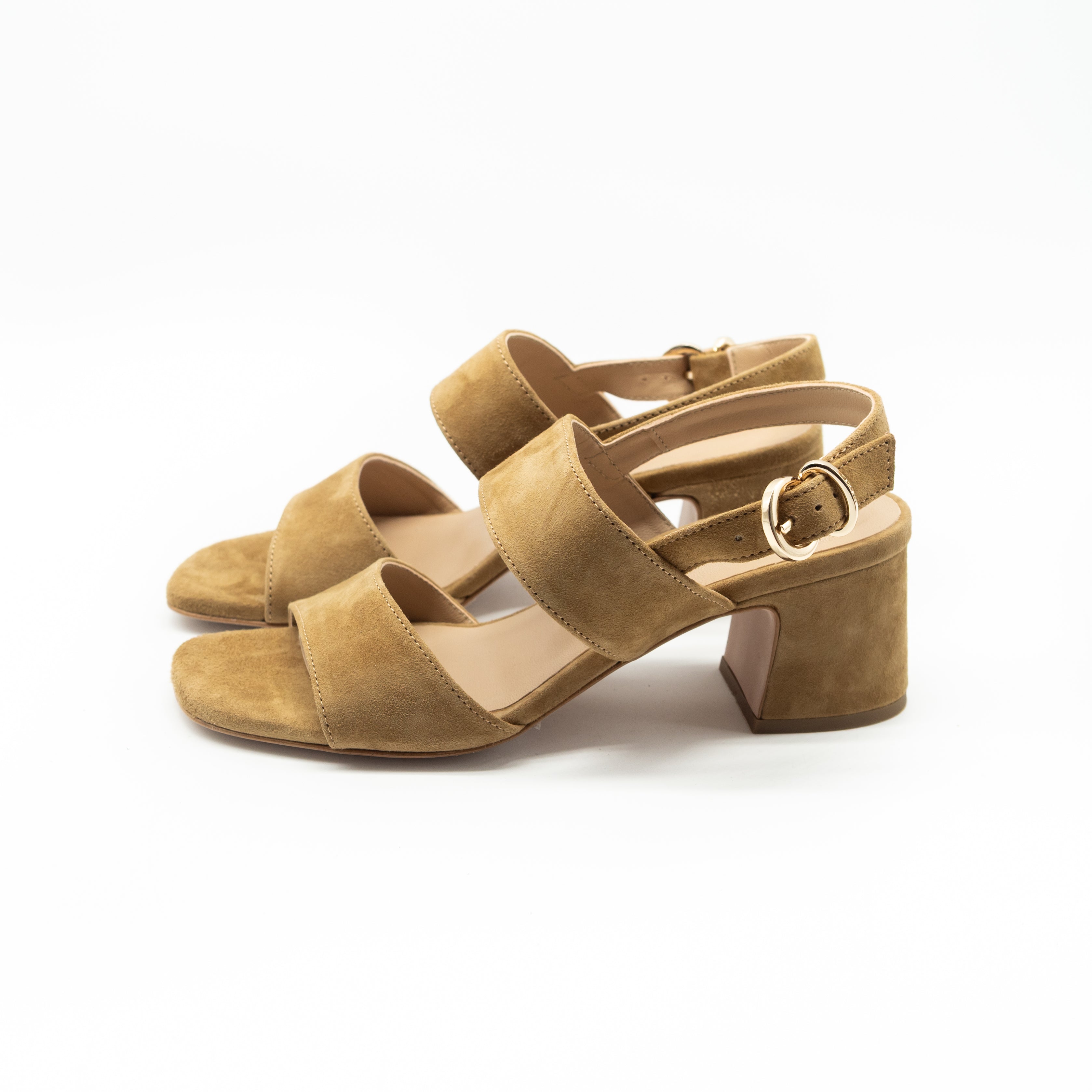 FRAU - SANDALO TACCO SUEDE DAINO