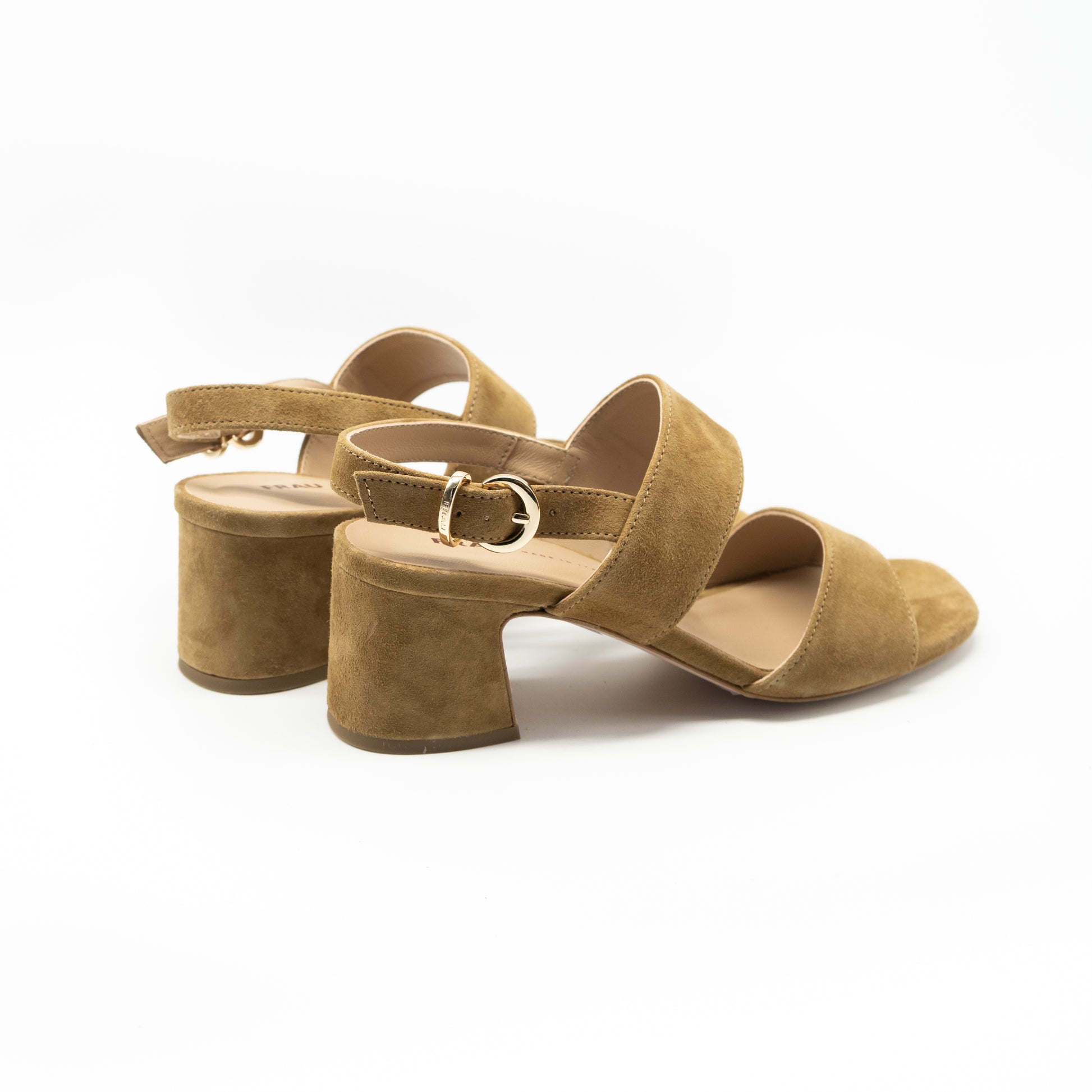 FRAU - SANDALO TACCO SUEDE DAINO