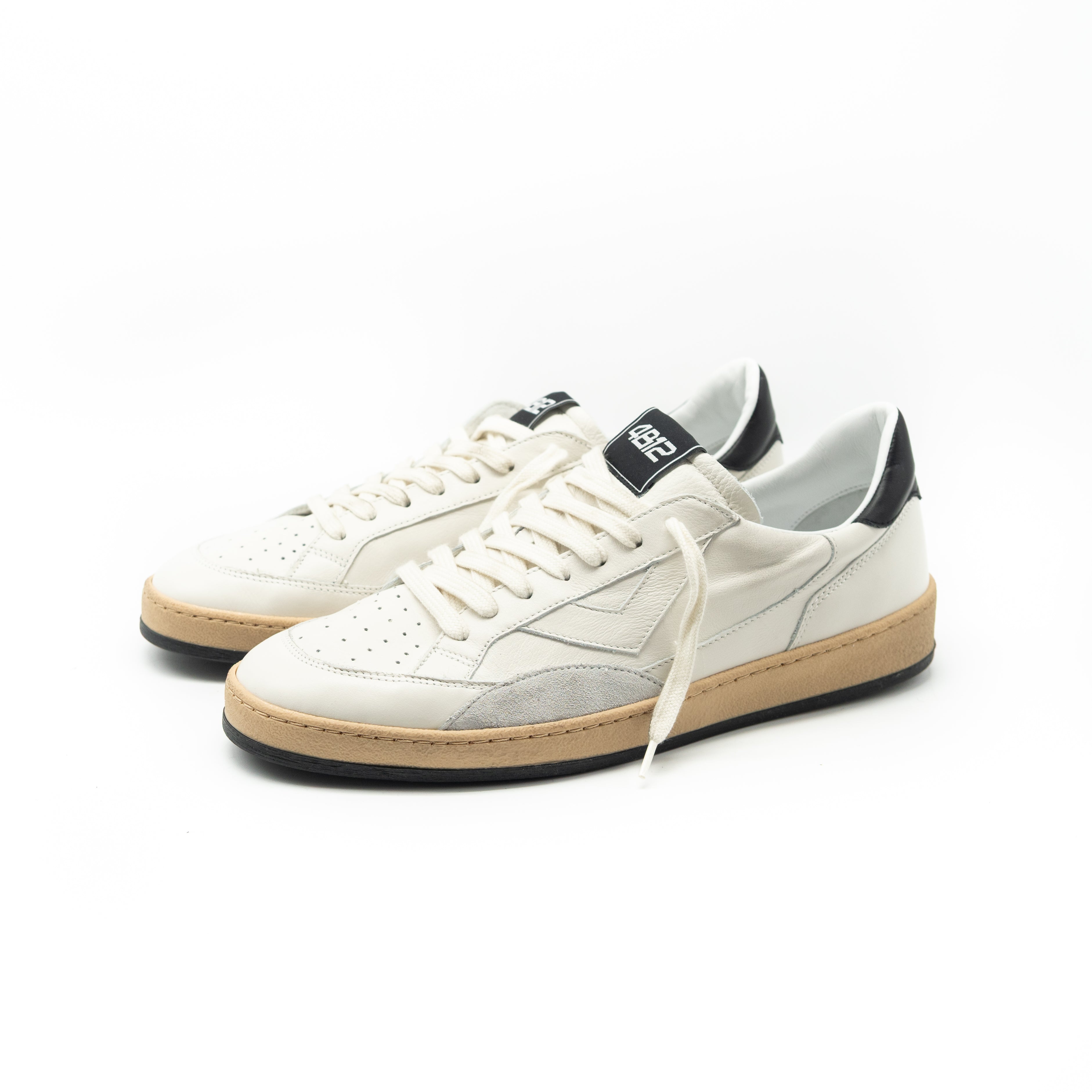 4B12- SNEAKERS PLAY NEW WHITE BLACK
