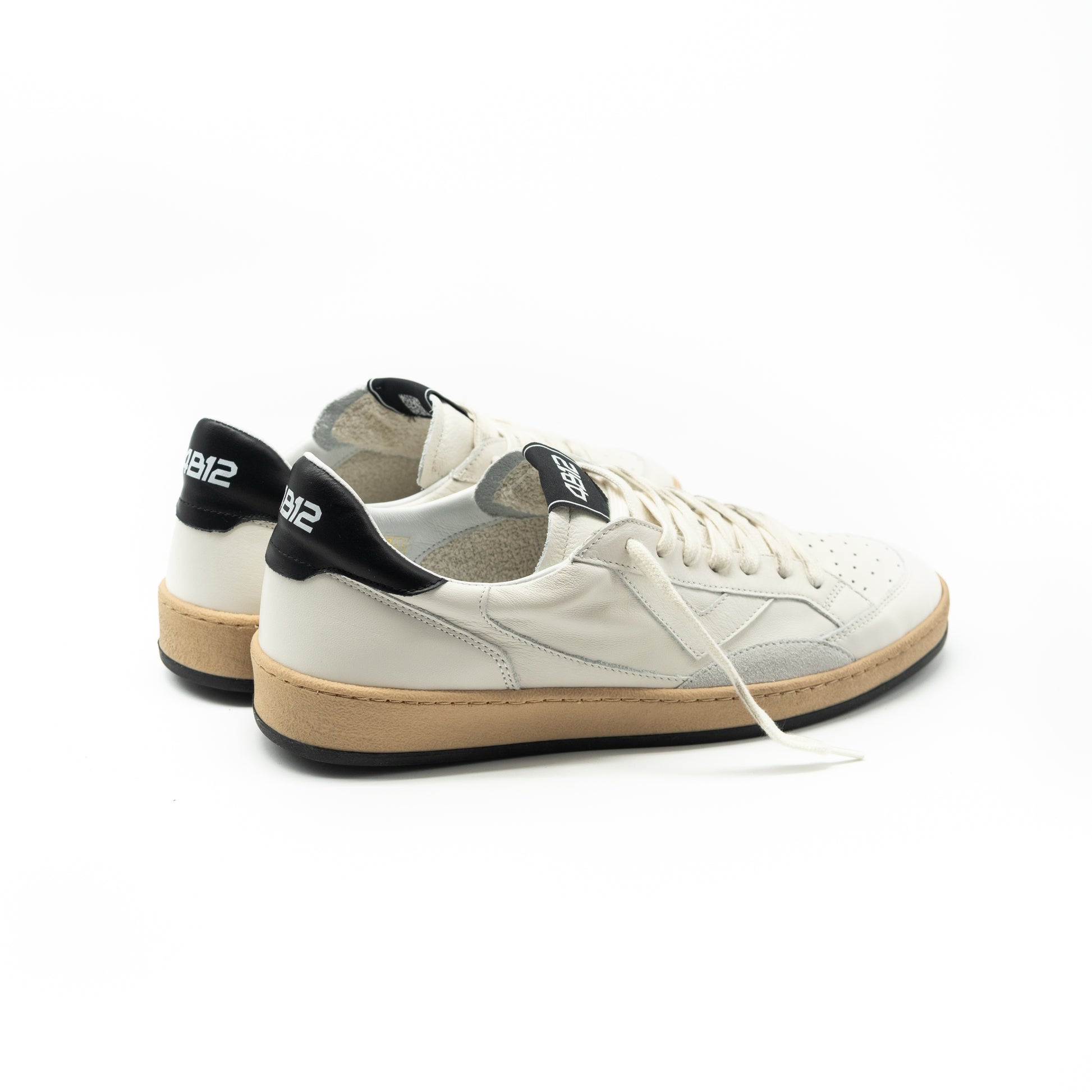 4B12- SNEAKERS PLAY NEW WHITE BLACK
