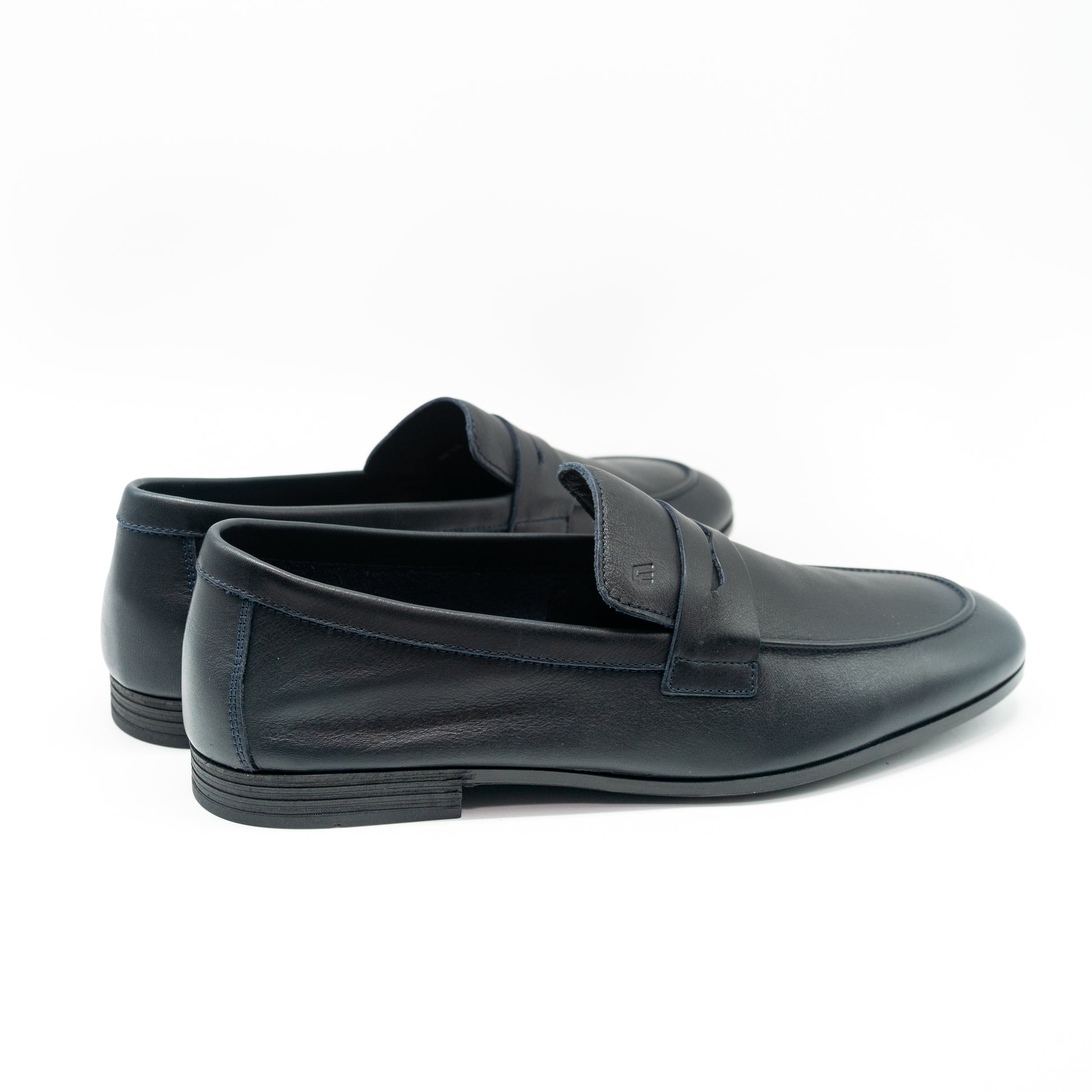 FRAU - MOCASSINO PELLE BLU