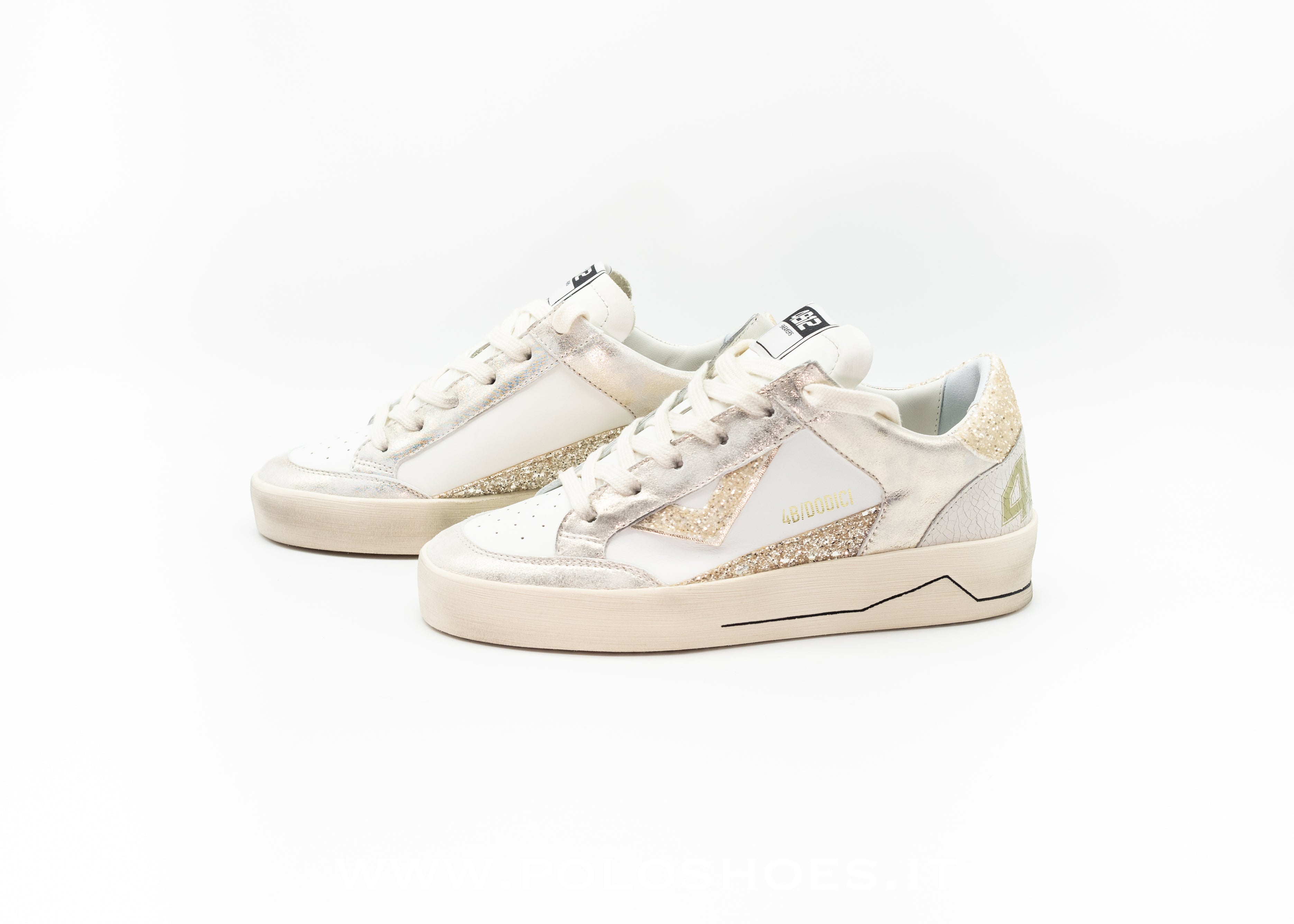 4B12 - KYLE SNEAKERS PLATINO