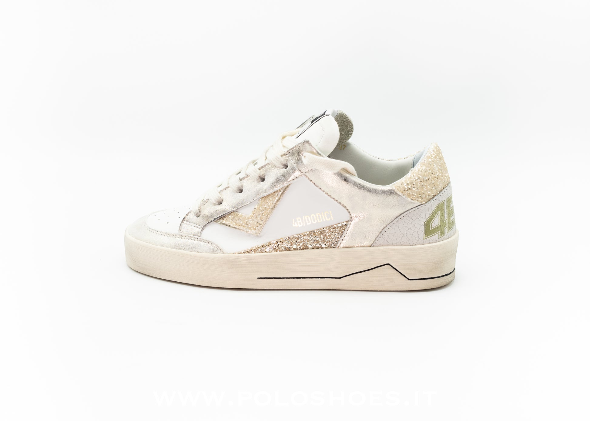 4B12 - KYLE SNEAKERS PLATINO