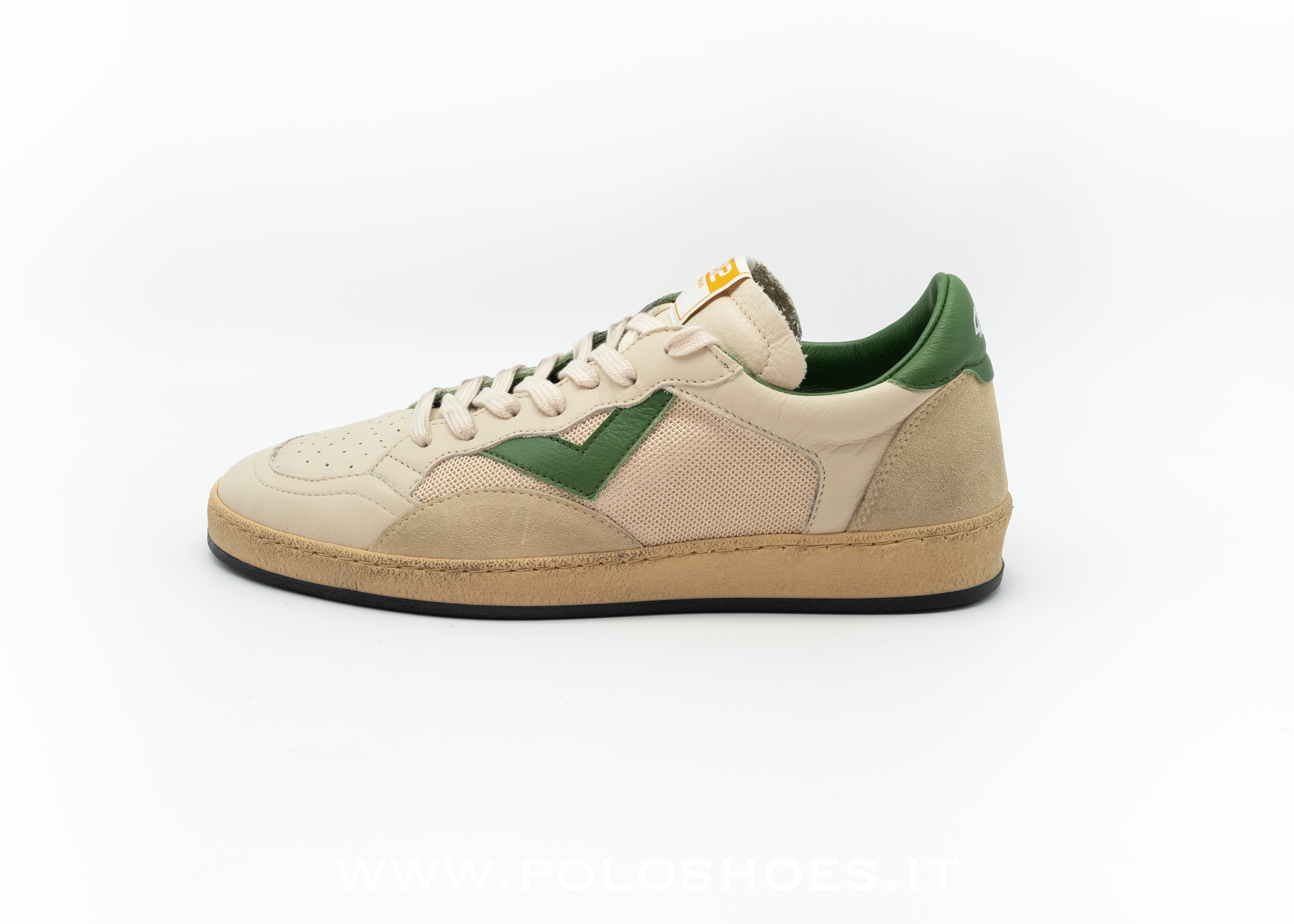 4B12 - PLAY NEW SNEAKERS BEIGE VERDE