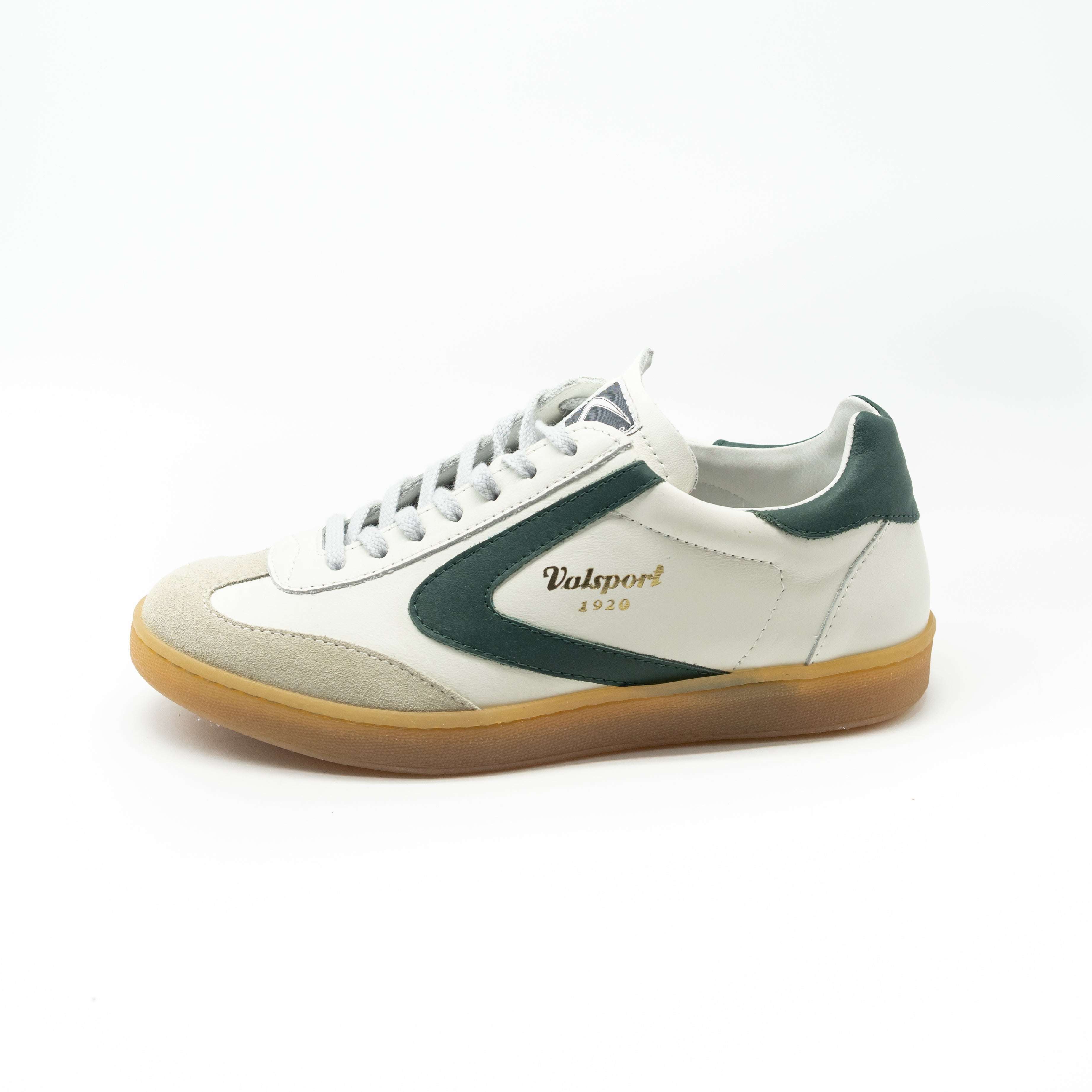 VALSPORT - OLIMPIA LEATHER SUEDE BIANCO VERDE