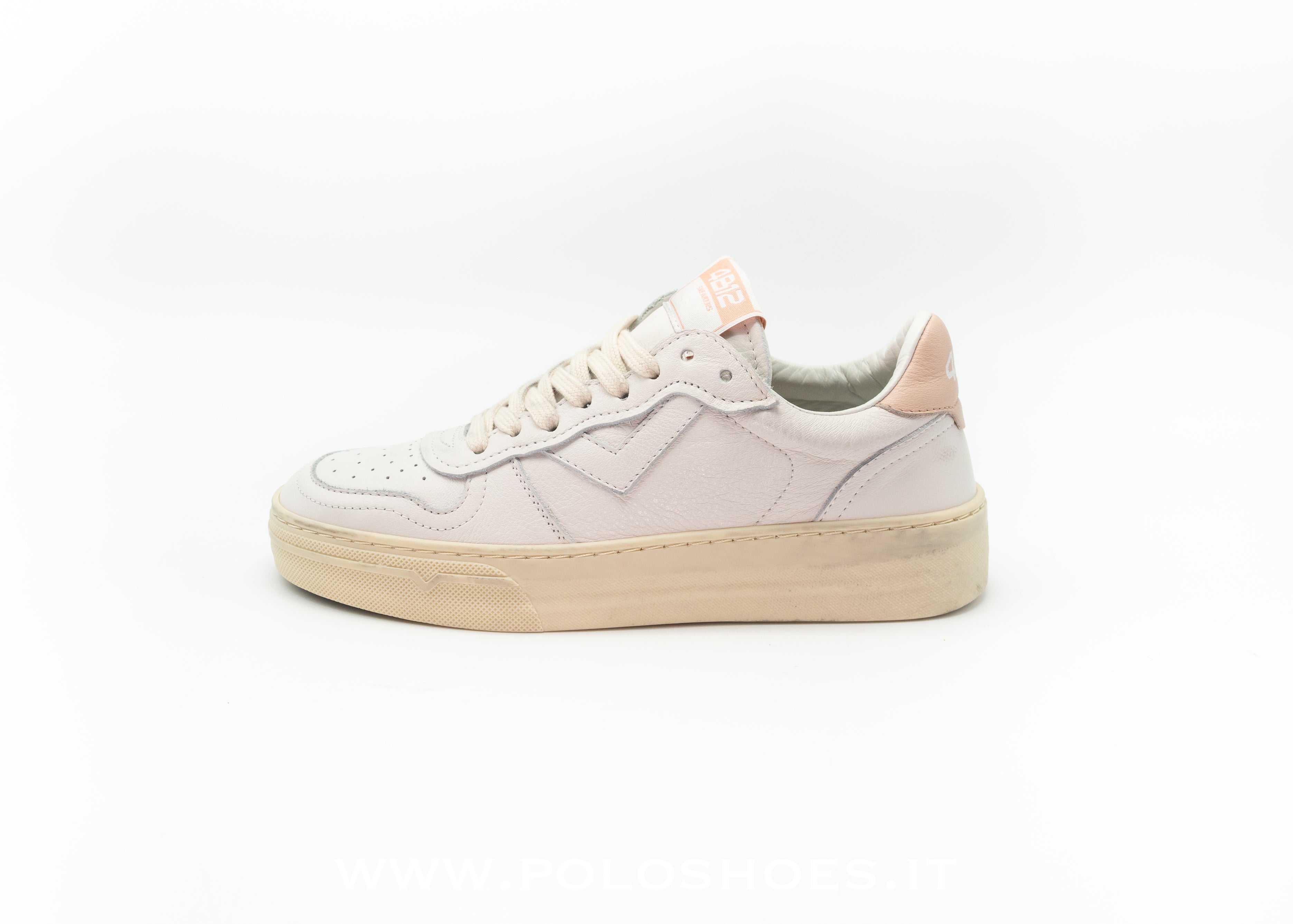 4B12 - HYPER SNEAKERS WHITE PINK