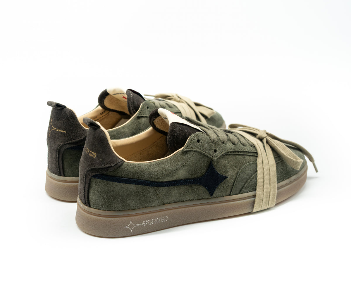 GARDEN OF GOD - EARTH SUEDE OLIVE