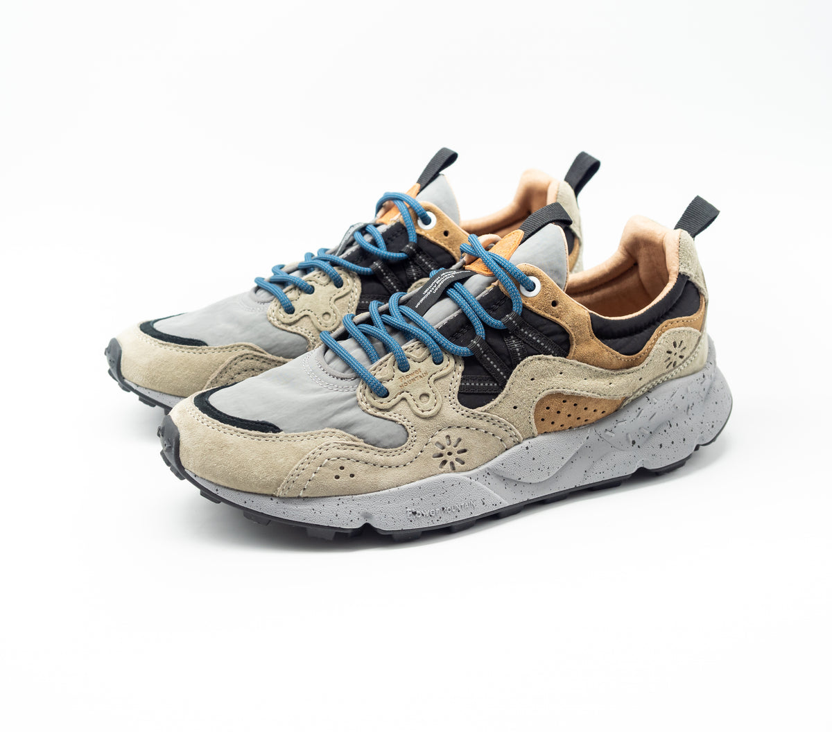 FLOWER MOUNTAIN - YAMANO 3 DARK BEIGE GREY BLACK