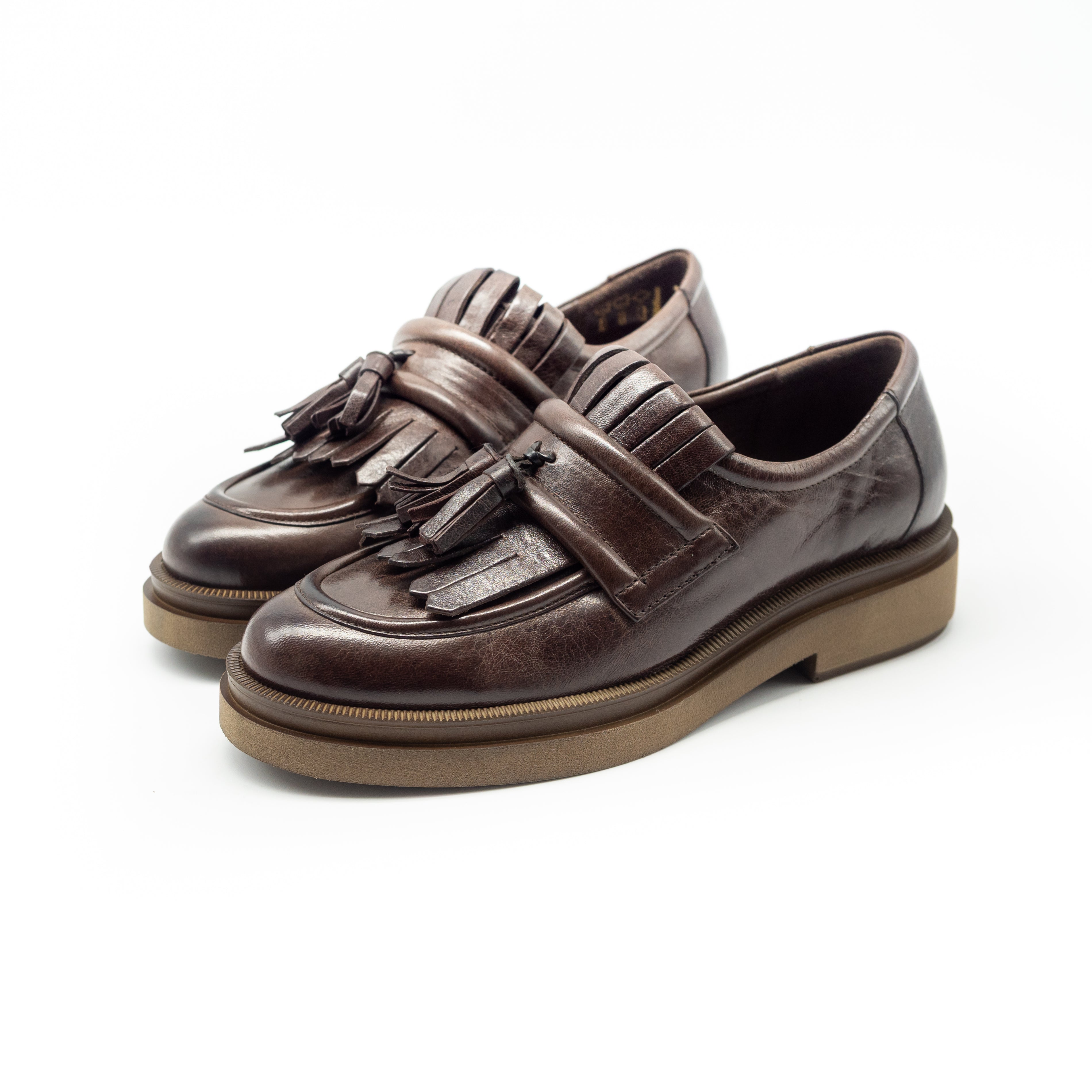 MELLUSO -  MOCASSINO BROWN