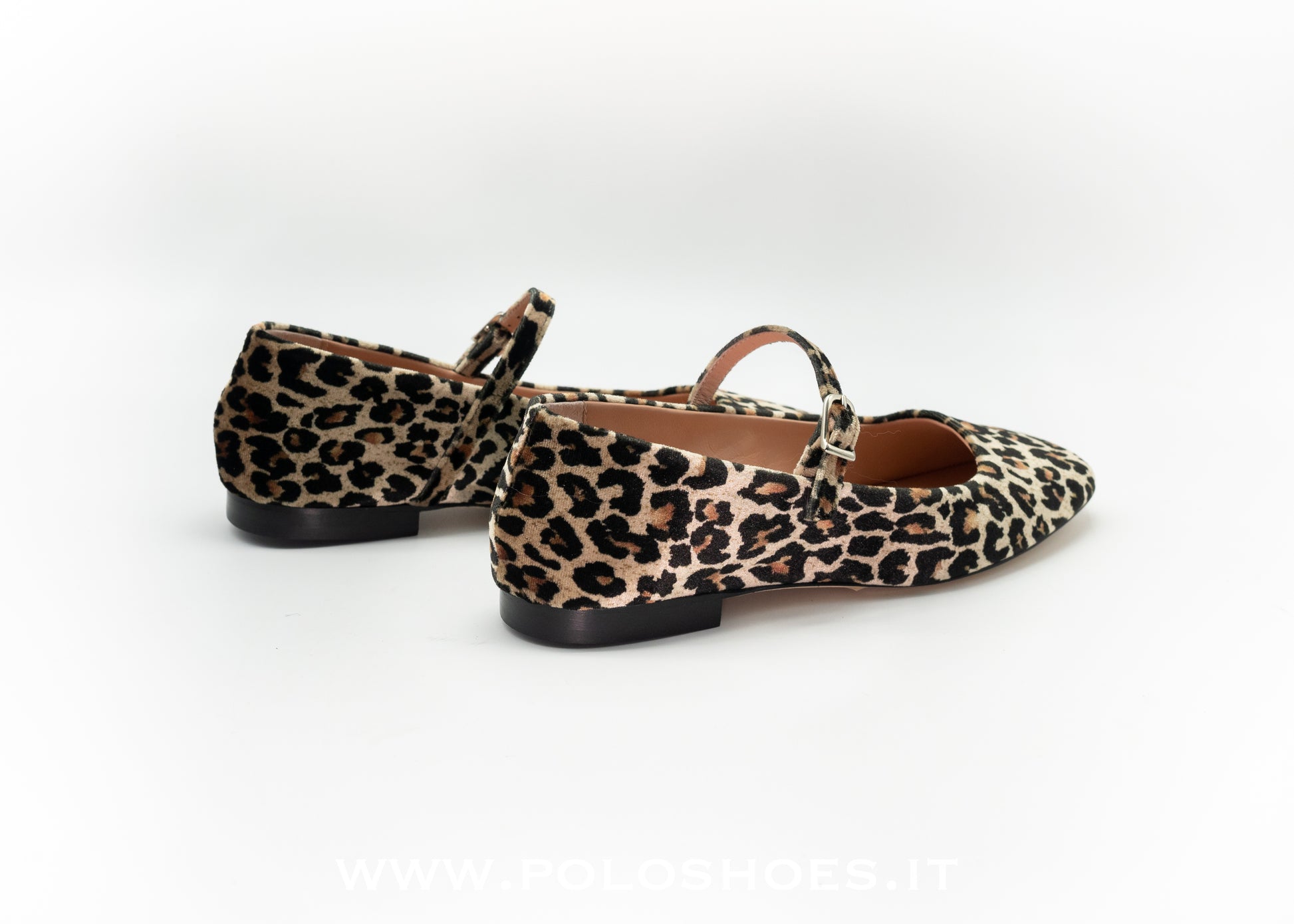 ORONERO - BALLERINA VELLUTO MACULATO