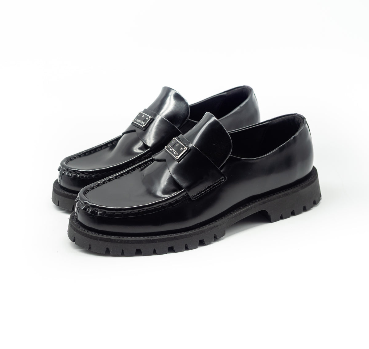 COPENHAGEN - MOCASSINO CPH848 BRUSHED LEATHER BLACK